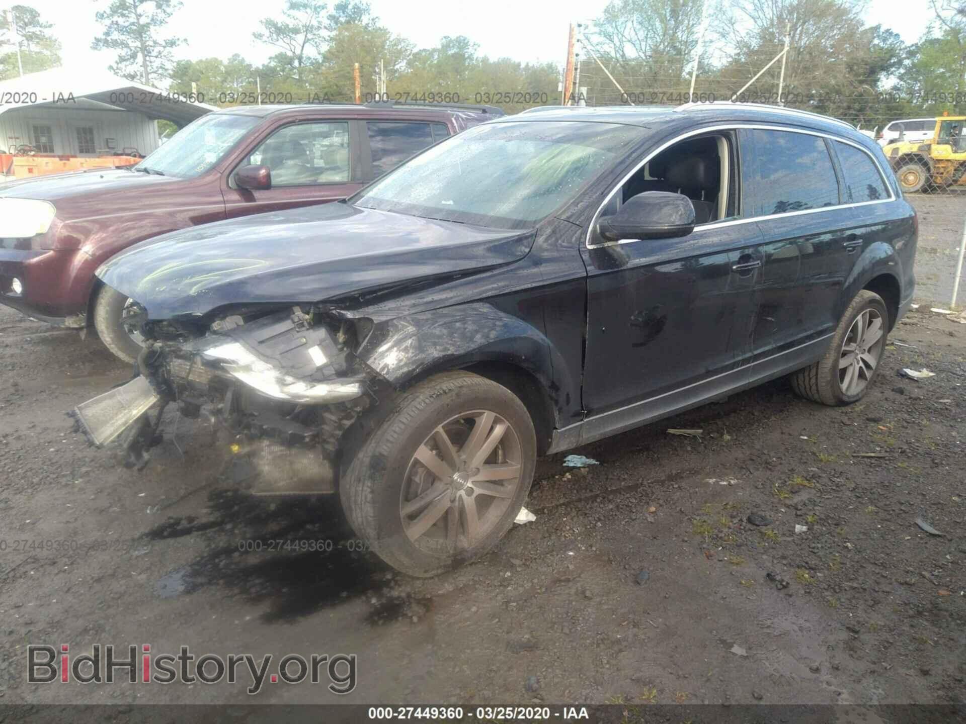 2013 AUDI Q7 - VIN: WA1LGAFE0DD001451 - Фото 2