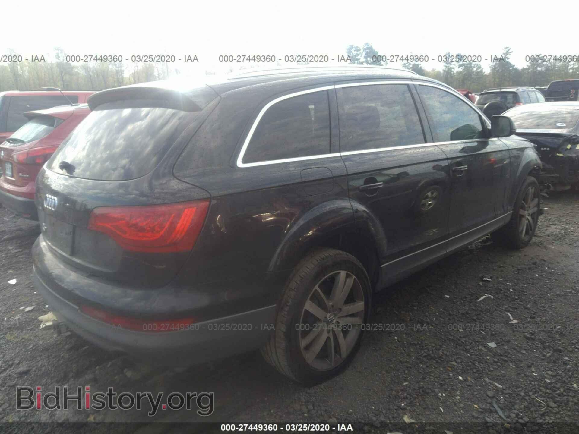 2013 AUDI Q7 - VIN: WA1LGAFE0DD001451 - Фото 4