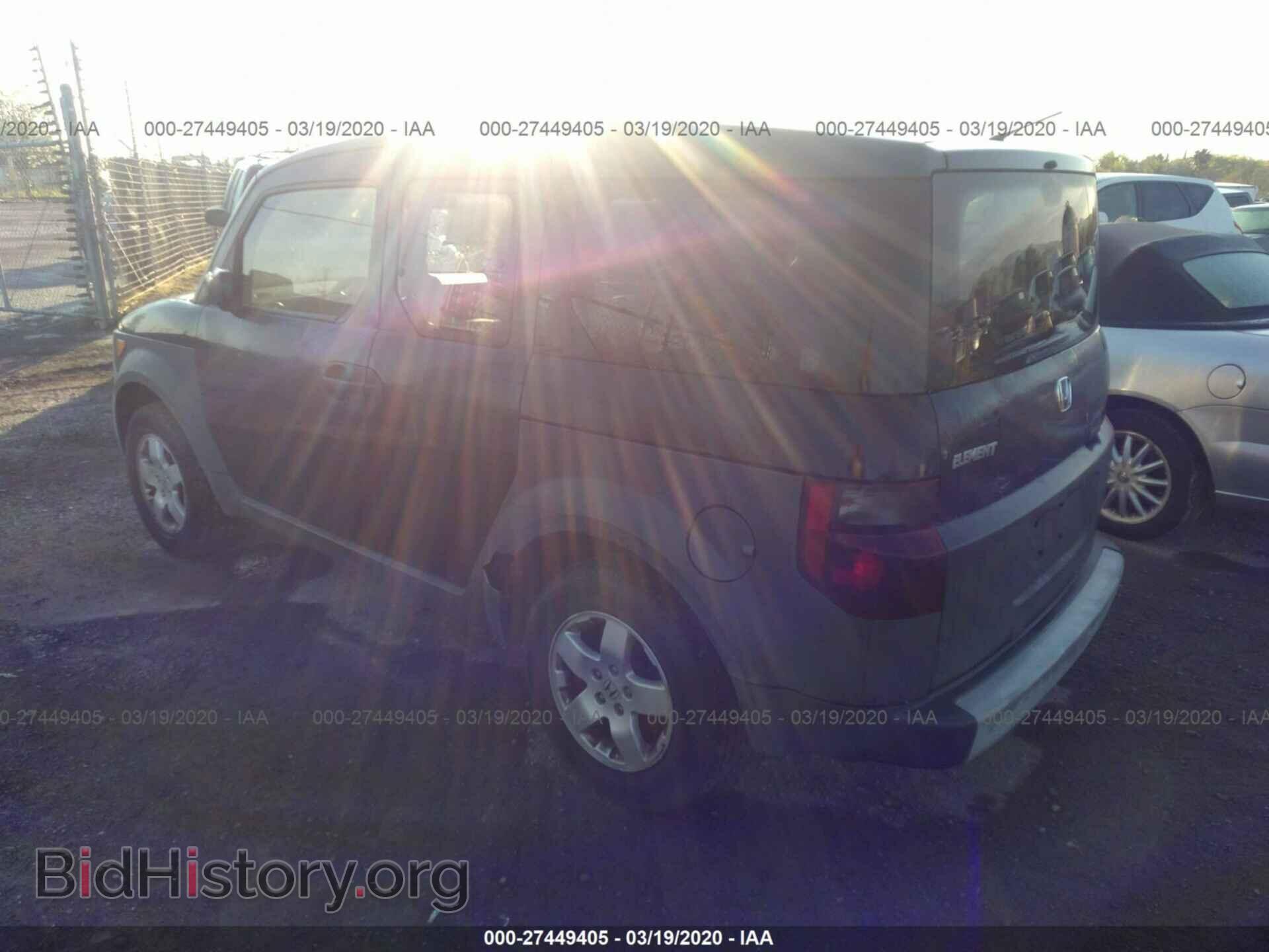 2004 HONDA ELEMENT - VIN: 5J6YH28574L007372 - Фото 3