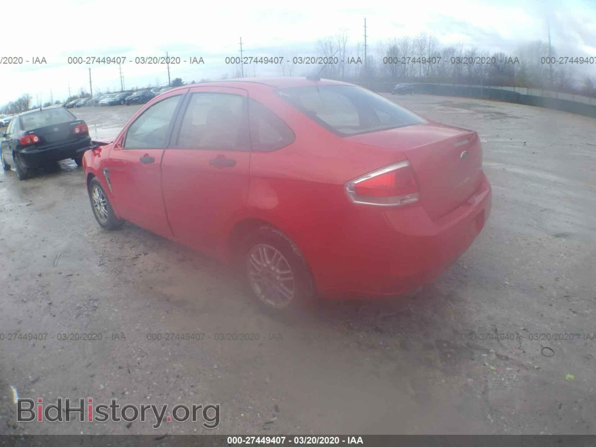 2008 FORD FOCUS - VIN: 1FAHP35N58W214758 - Фото 3