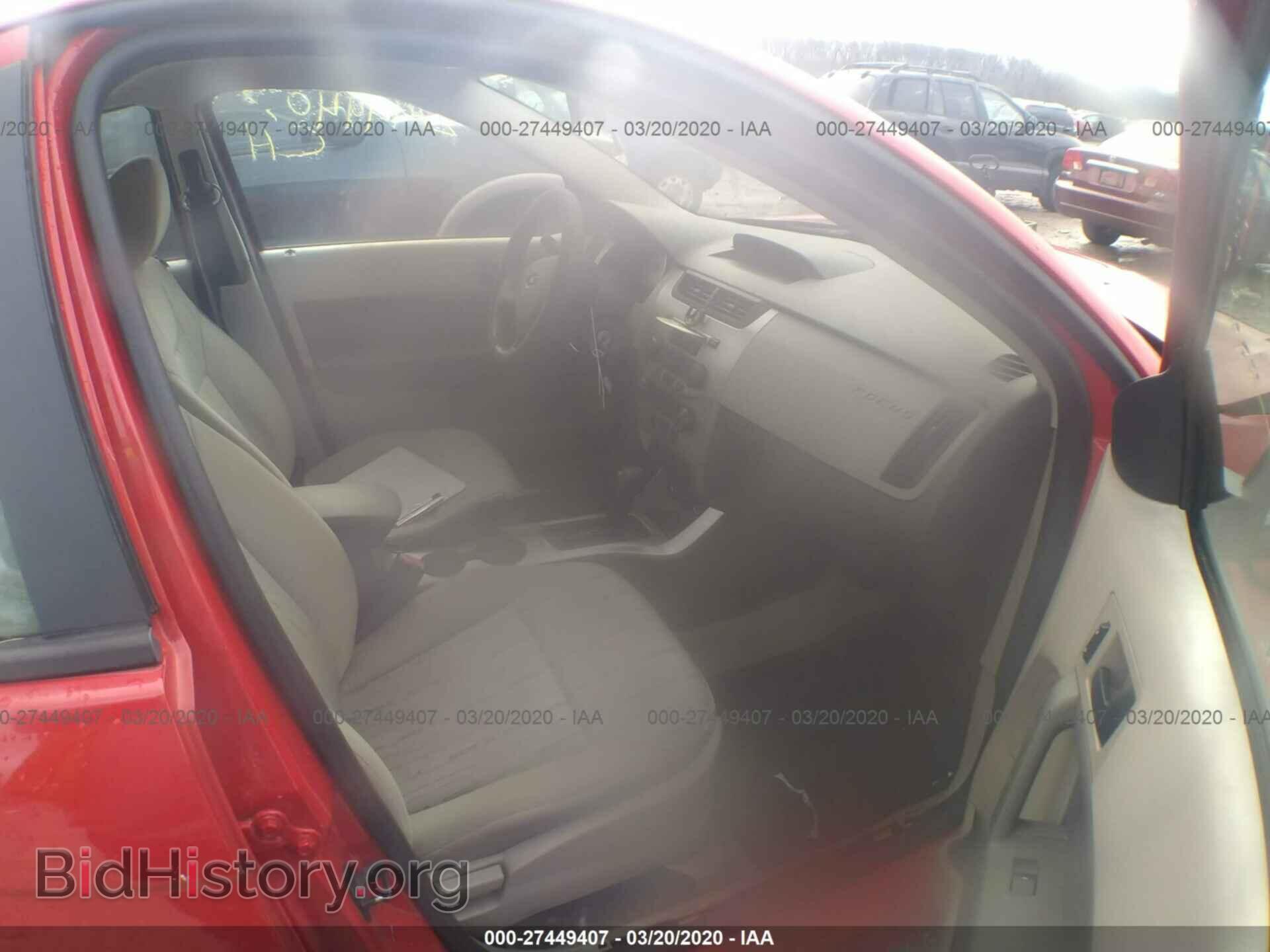 2008 FORD FOCUS - VIN: 1FAHP35N58W214758 - Фото 5