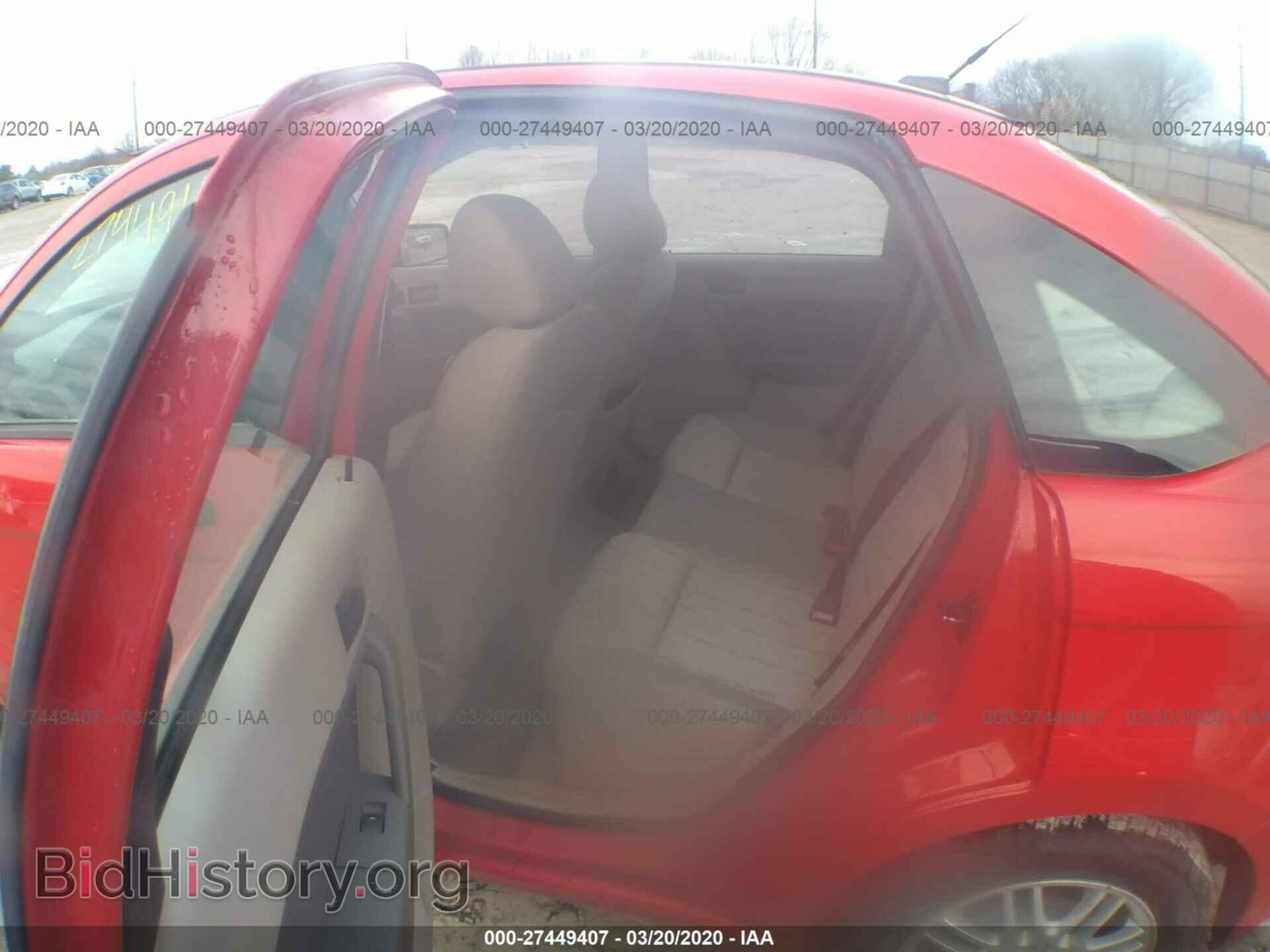 2008 FORD FOCUS - VIN: 1FAHP35N58W214758 - Фото 8