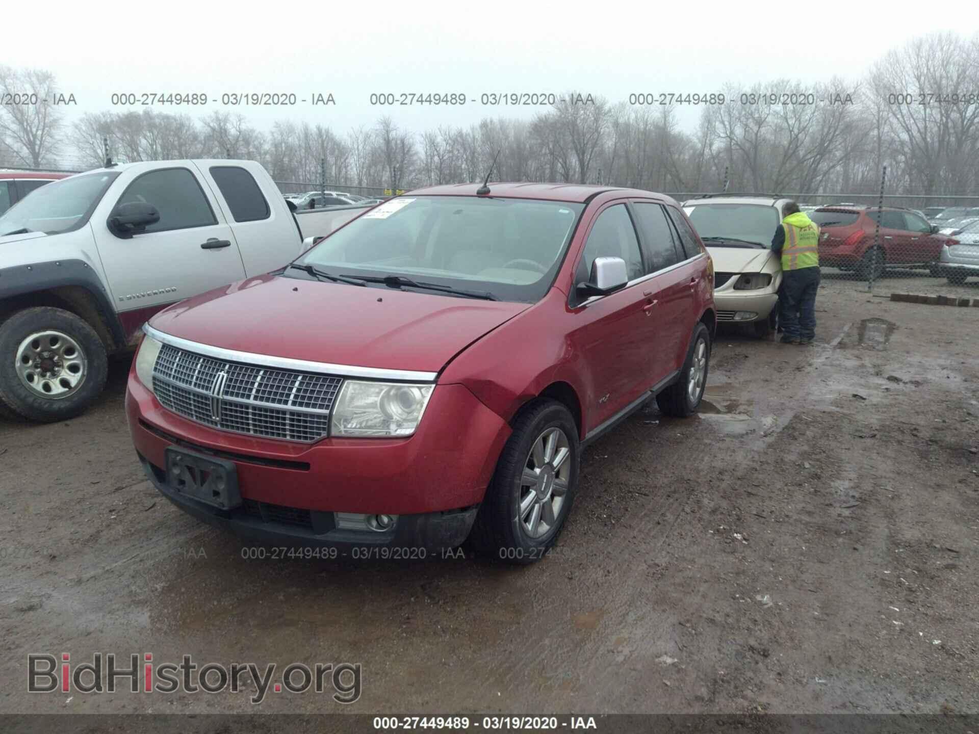 2007 LINCOLN MKX - VIN: 2LMDU68C07BJ31266 - Фото 2