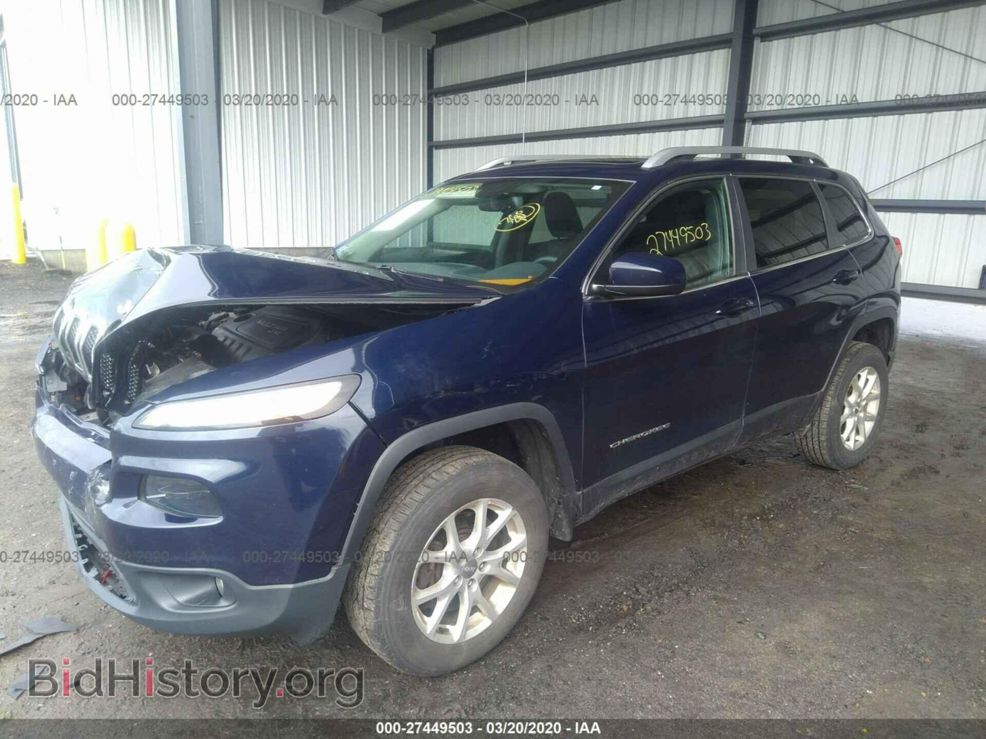 2016 JEEP CHEROKEE - VIN: 1C4PJMCB9GW130592 - Фото 2