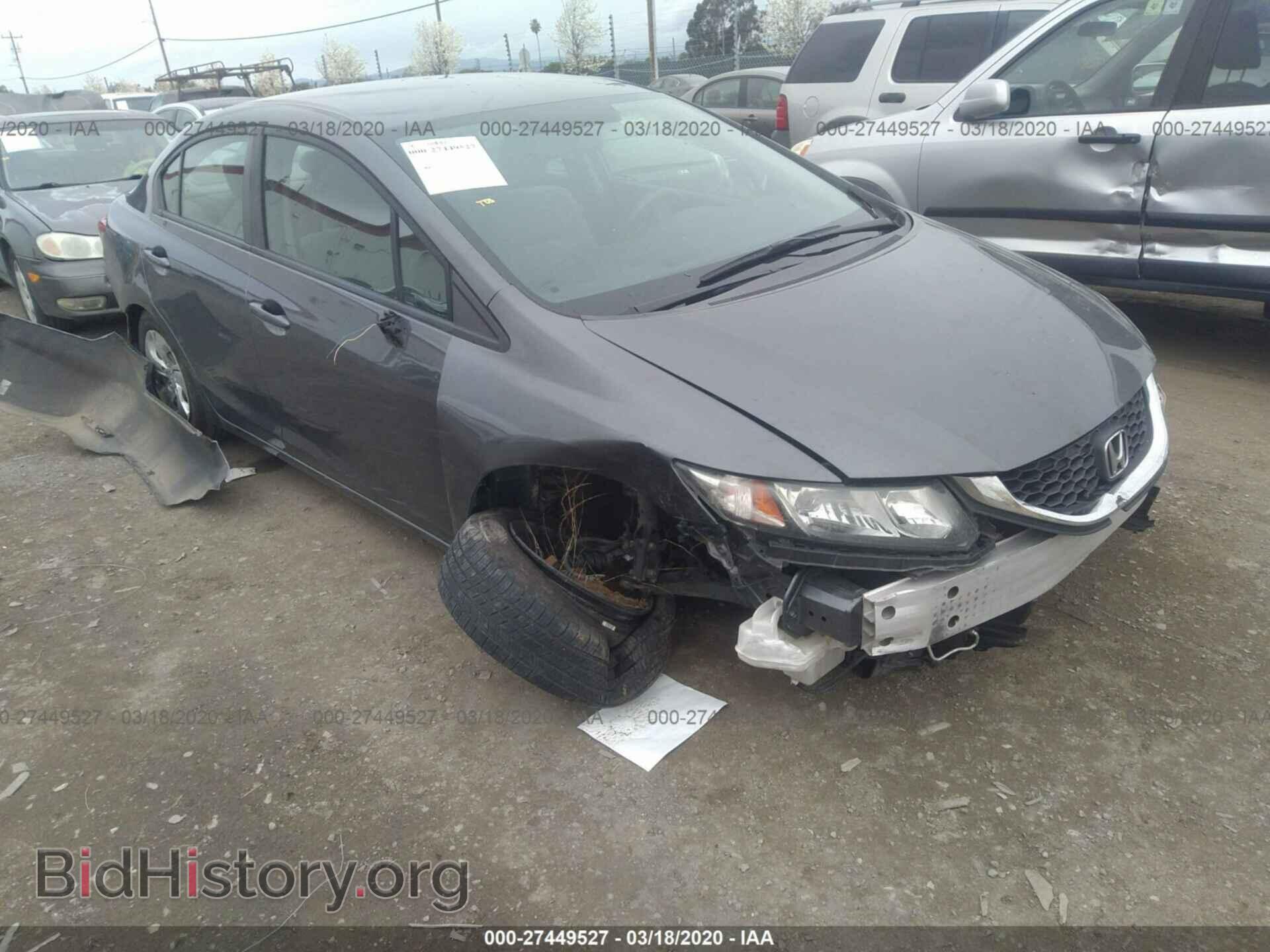Фотография 19XFB2F57DE258810 - HONDA CIVIC 2013