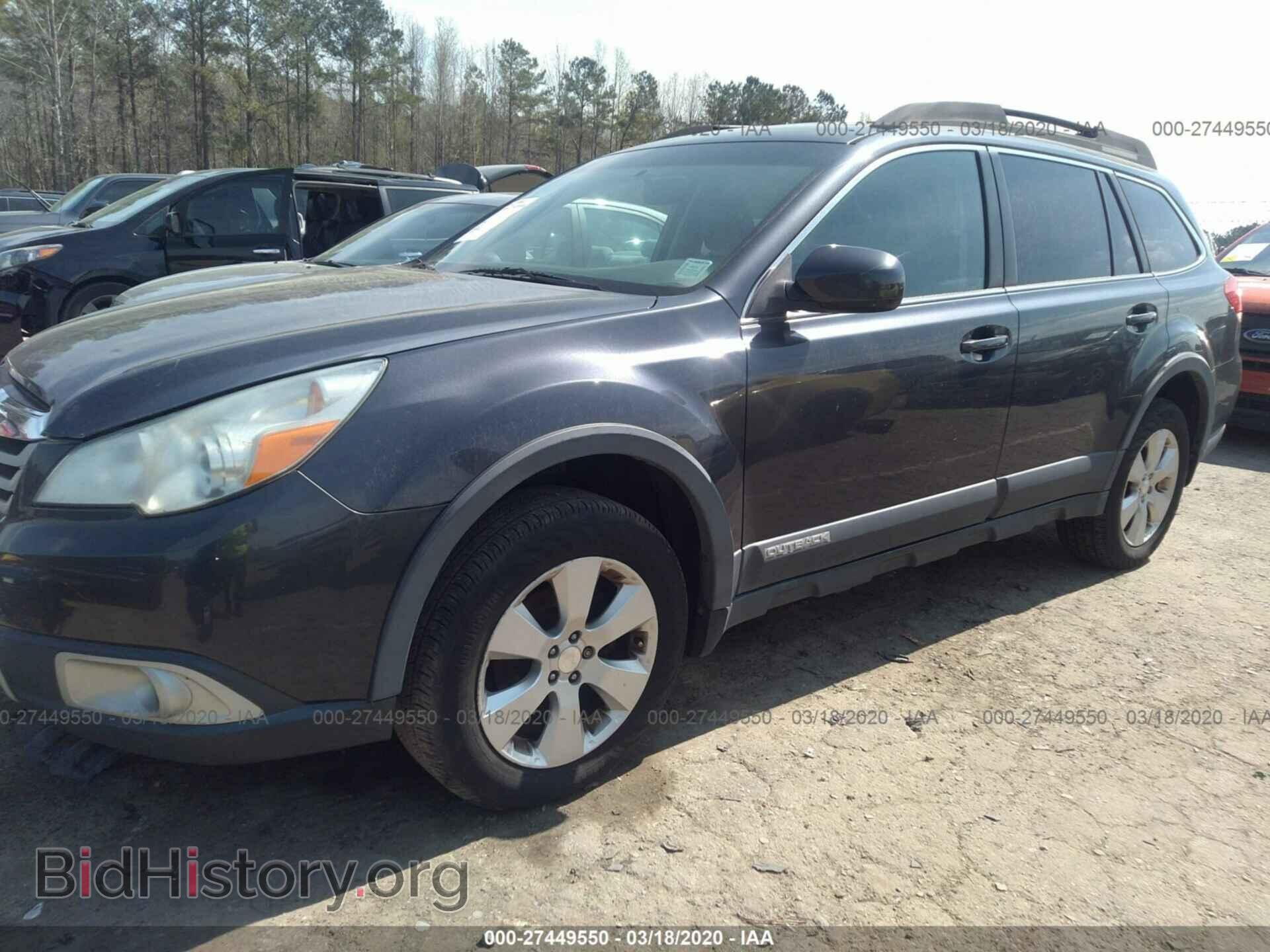 2011 SUBARU OUTBACK - VIN: 4S4BRCLC6B3374535 - Фото 2