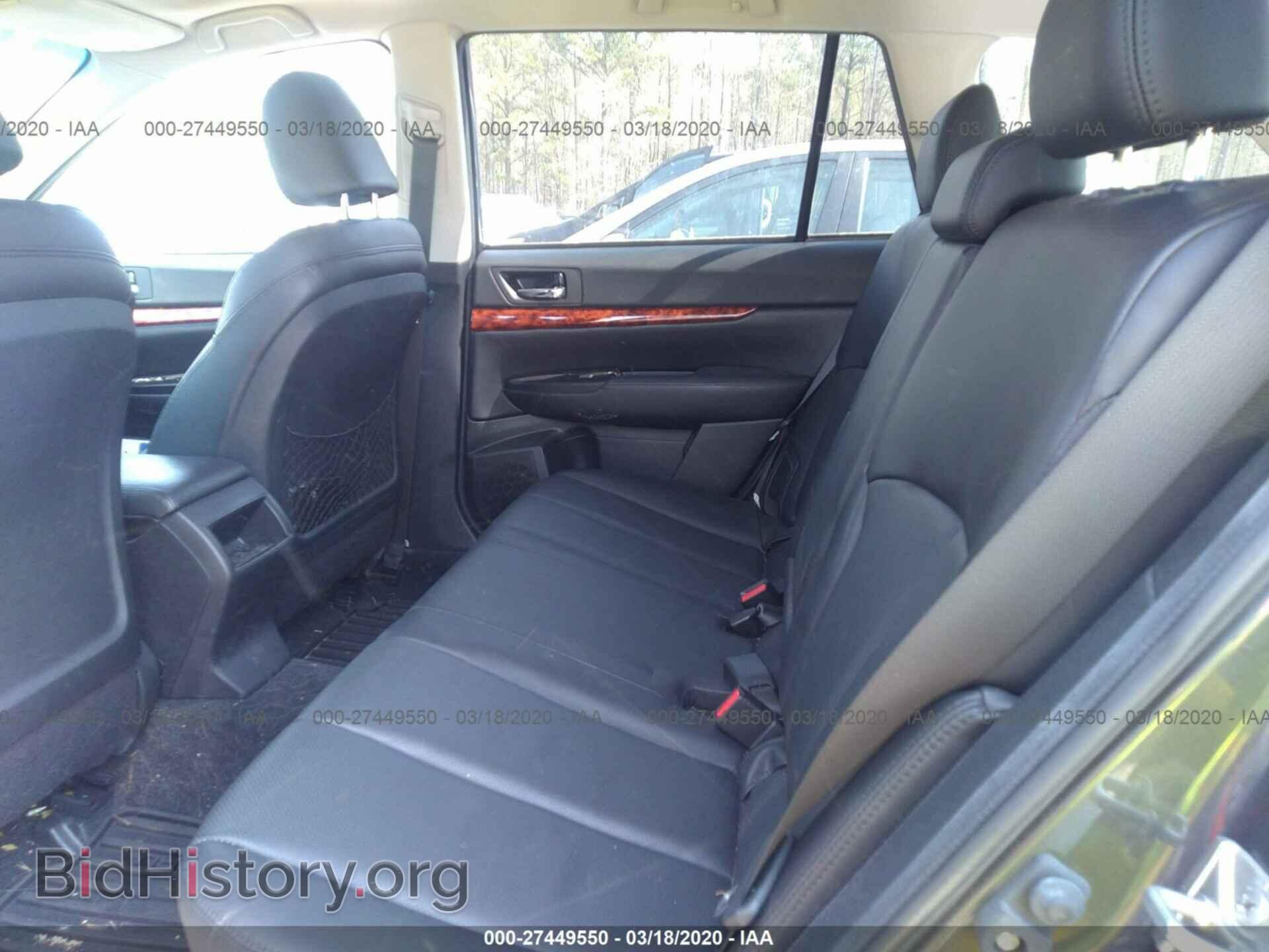 2011 SUBARU OUTBACK - VIN: 4S4BRCLC6B3374535 - Фото 8