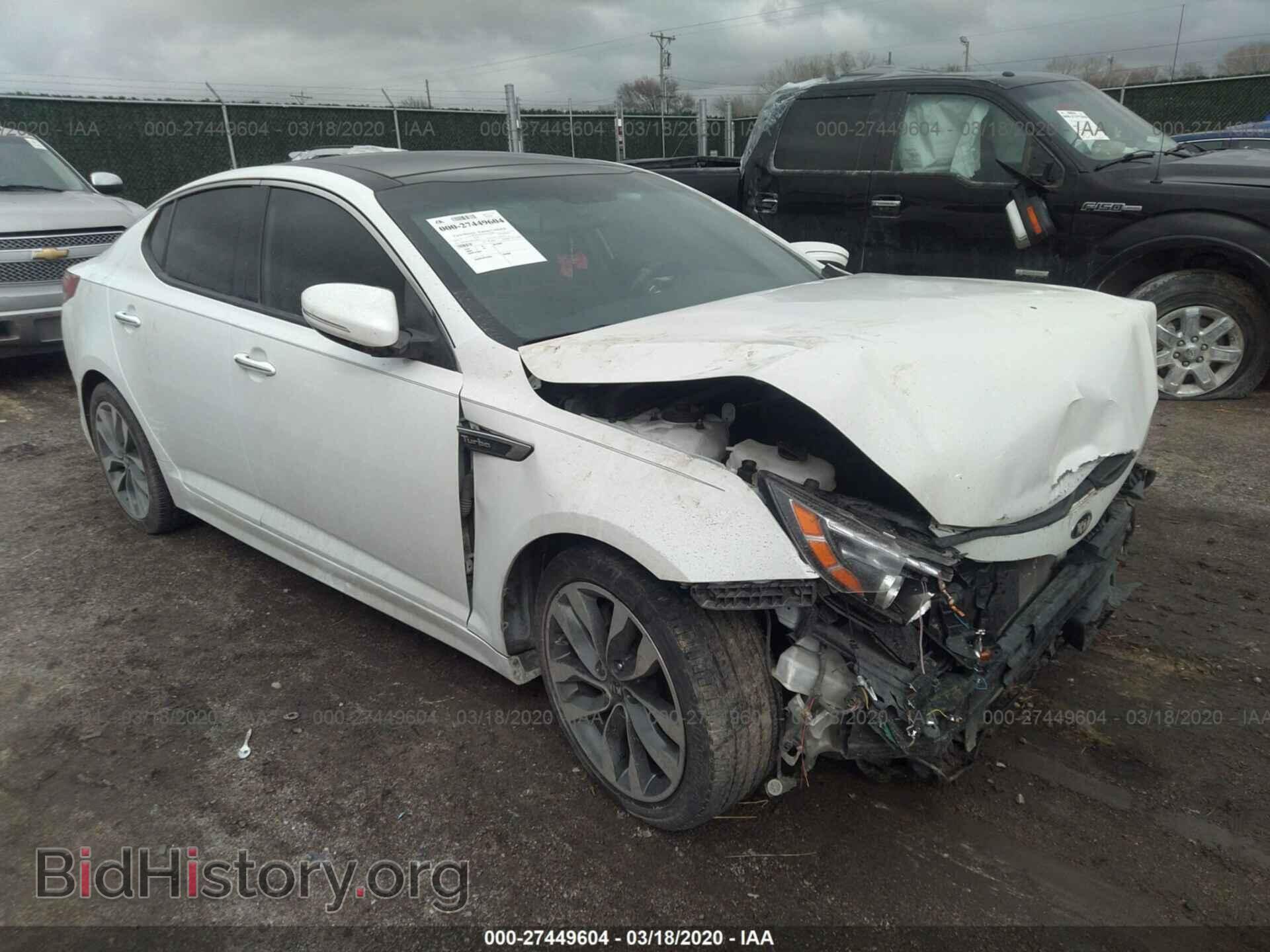 Фотография 5XXGR4A68FG430851 - KIA OPTIMA 2015