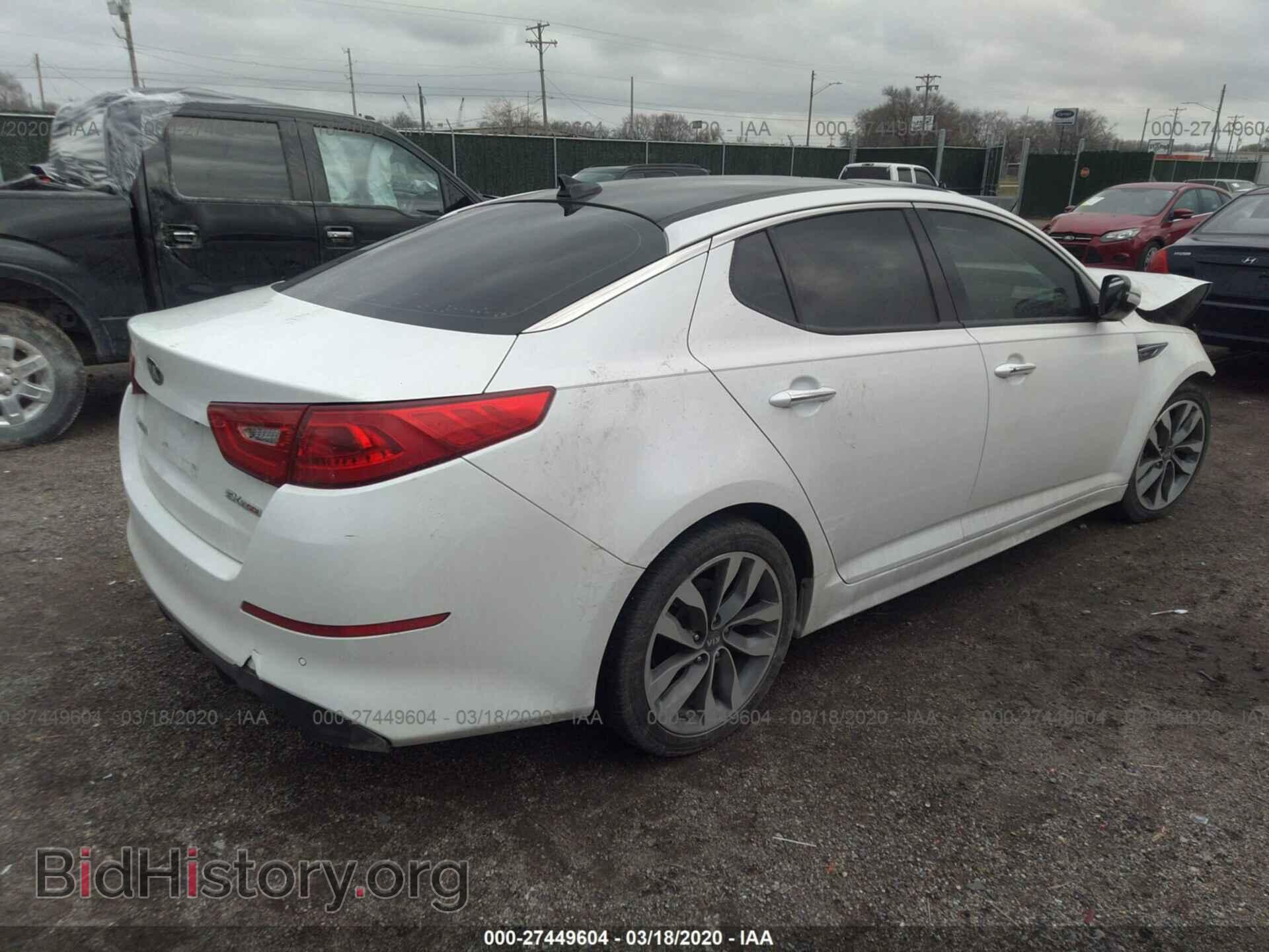 2015 KIA OPTIMA - VIN: 5XXGR4A68FG430851 - Фото 4