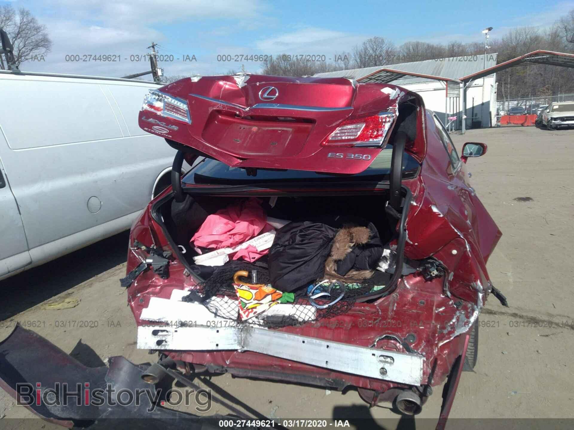 2010 LEXUS ES - VIN: JTHBK1EG6A2346279 - Фото 6
