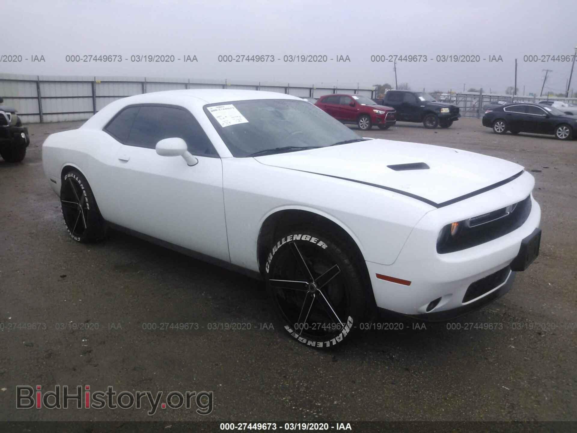 Photo 2C3CDZAG4HH651533 - DODGE CHALLENGER 2017