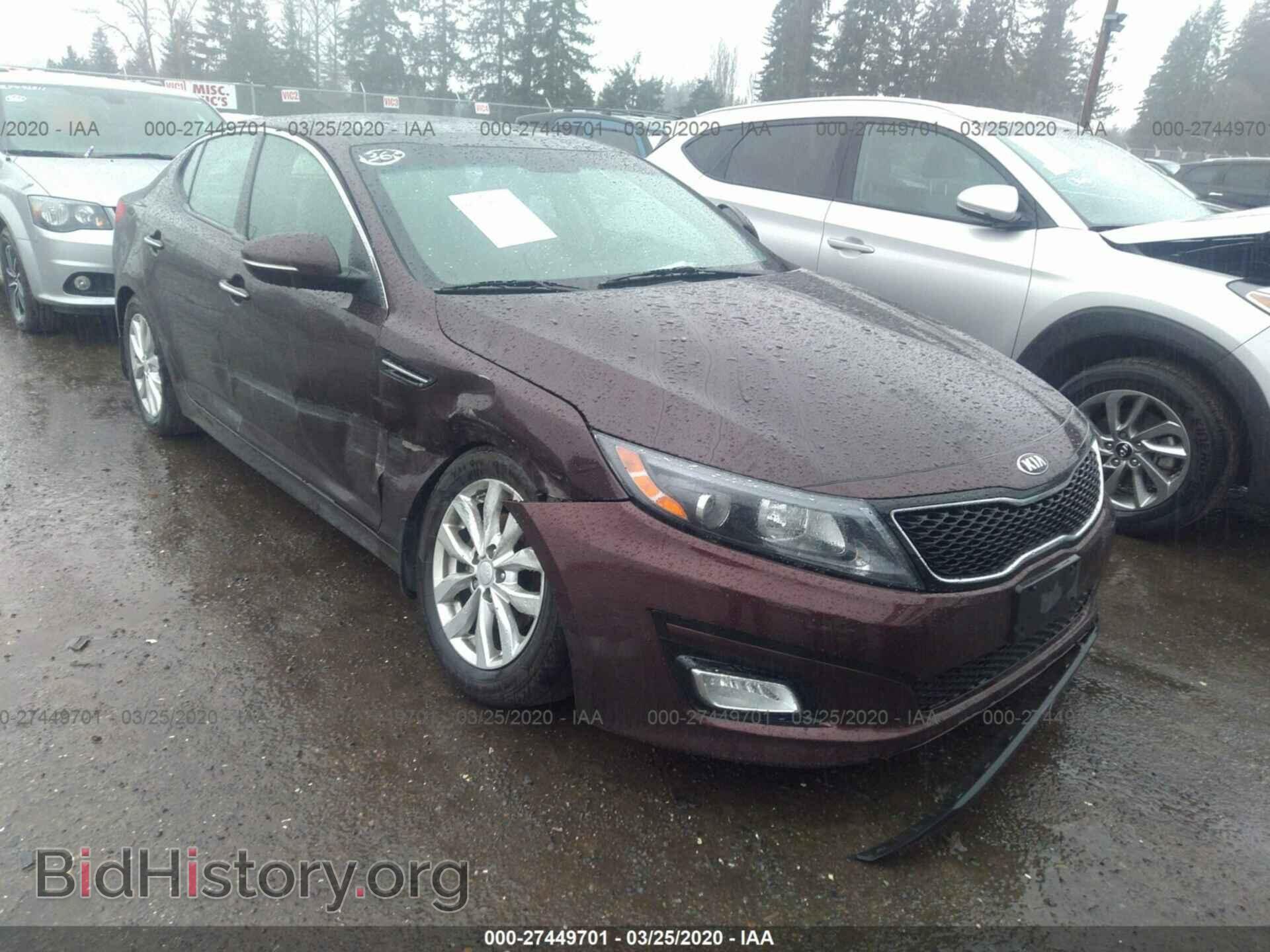 Фотография 5XXGN4A74EG321077 - KIA OPTIMA 2014