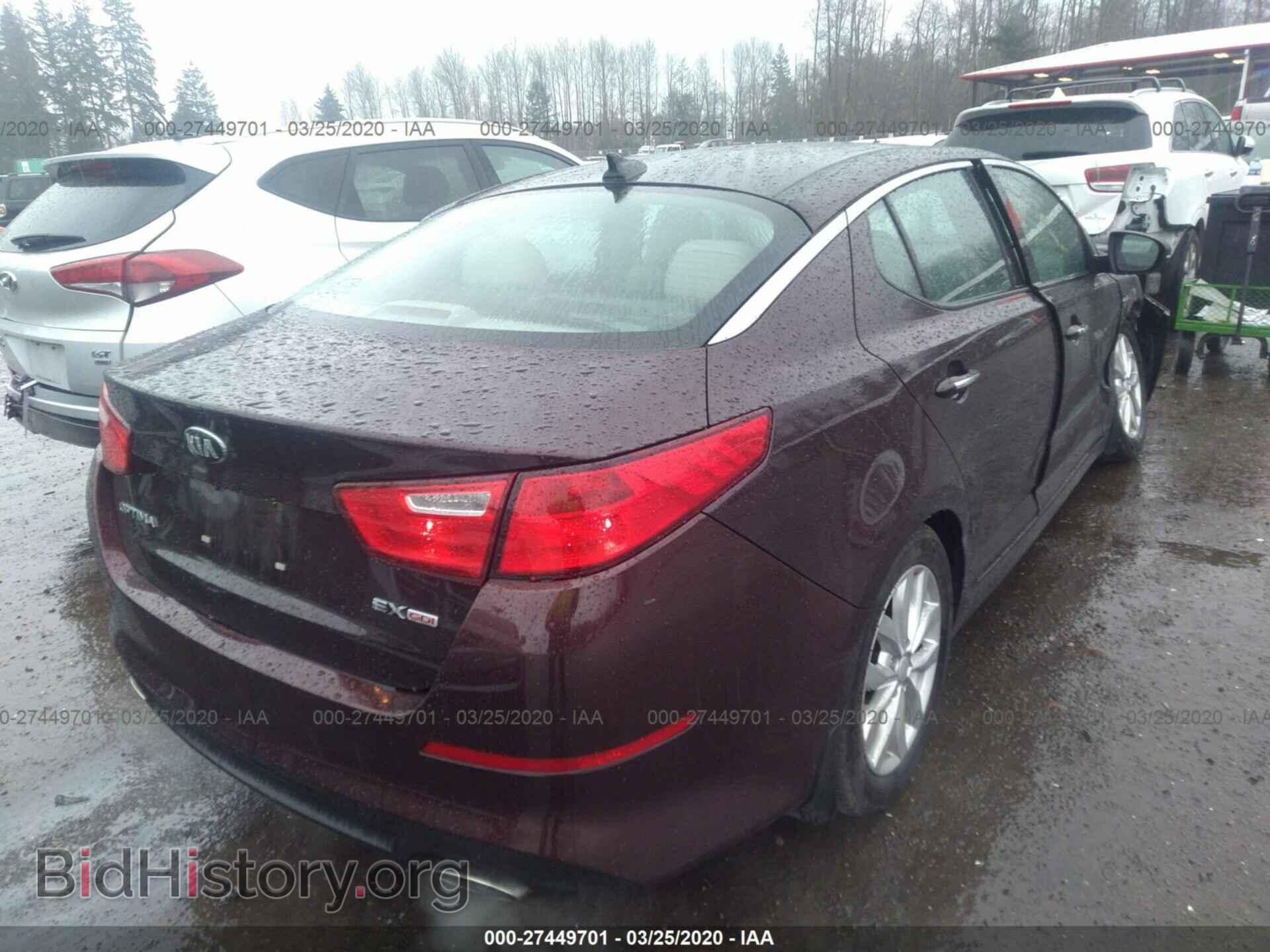 2014 KIA OPTIMA - VIN: 5XXGN4A74EG321077 - Фото 4