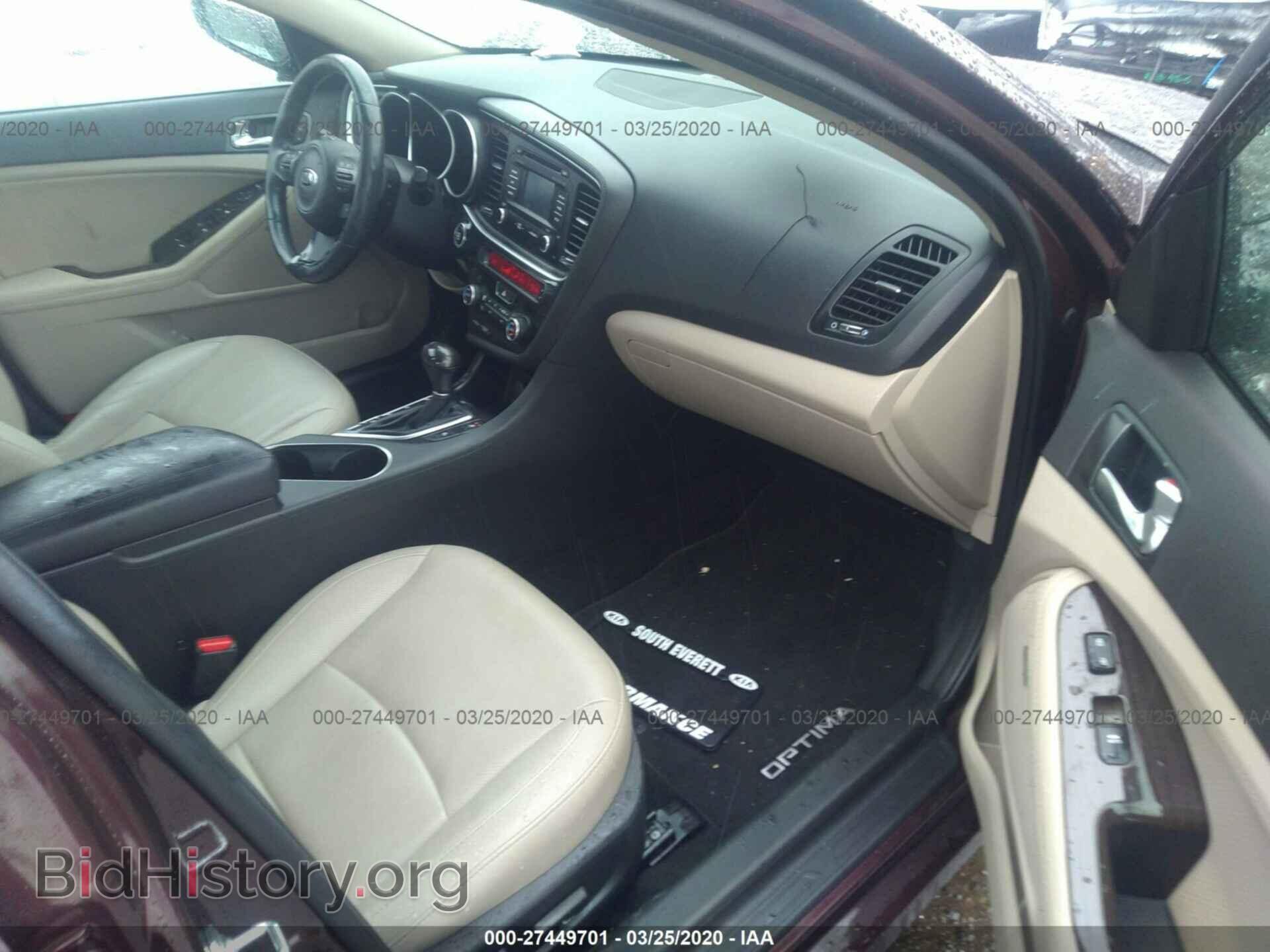 2014 KIA OPTIMA - VIN: 5XXGN4A74EG321077 - Фото 5