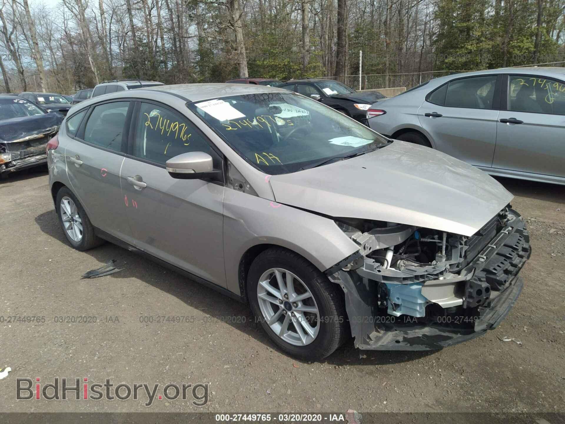 Фотография 1FADP3K28FL301593 - FORD FOCUS 2015