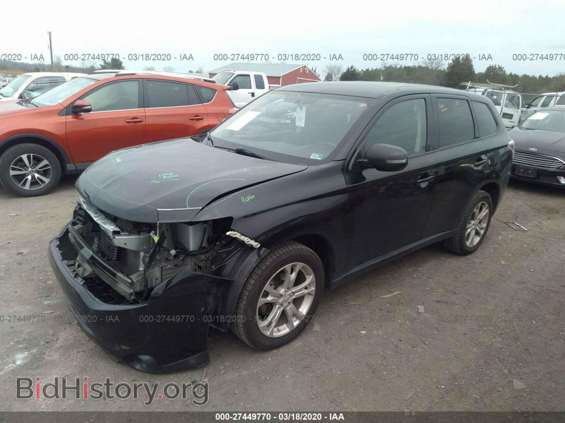 2014 MITSUBISHI OUTLANDER - VIN: JA4AZ3A31EZ006407 - Фото 2