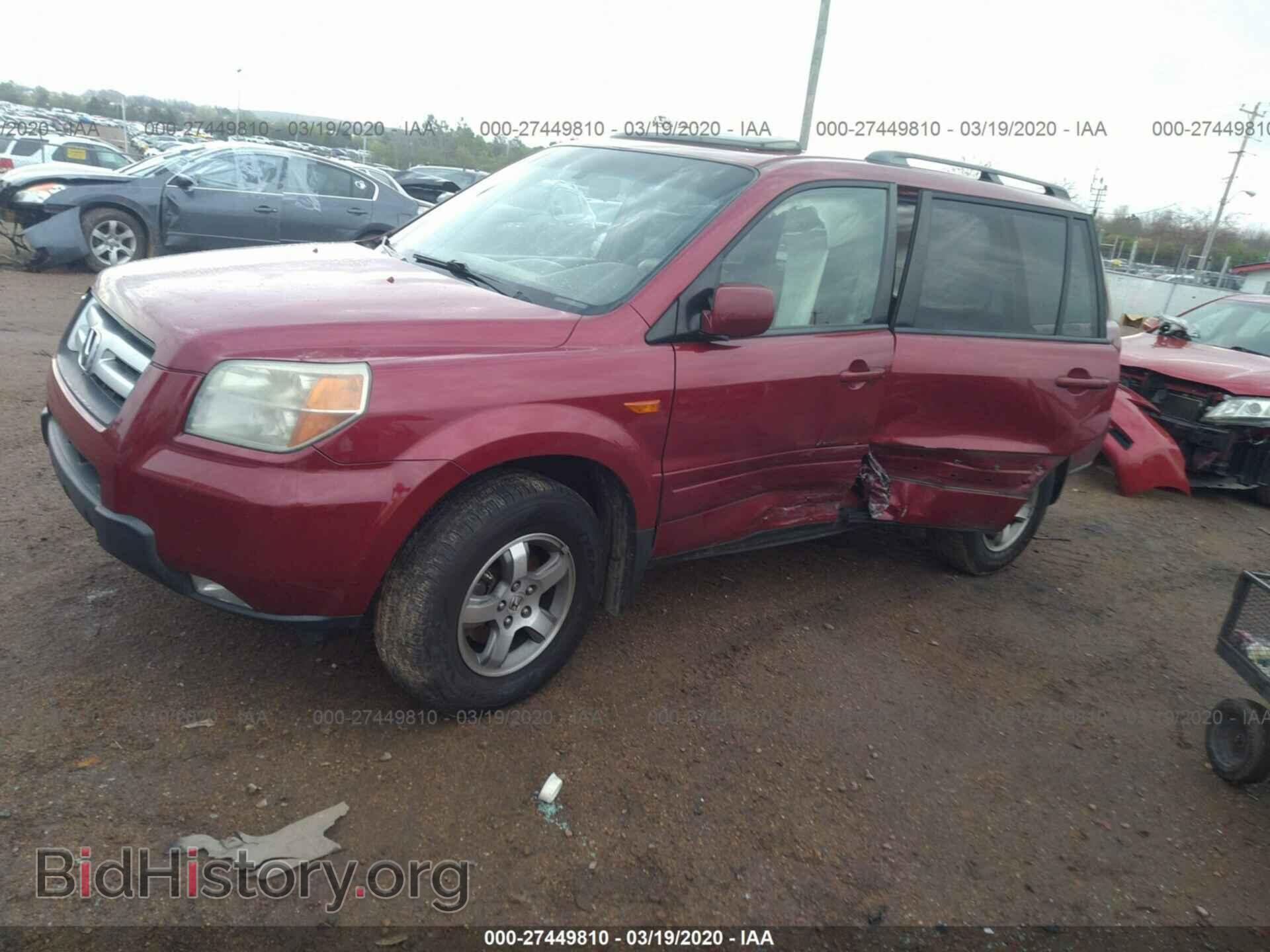 2006 HONDA PILOT - VIN: 5FNYF28686B014261 - Photo 2
