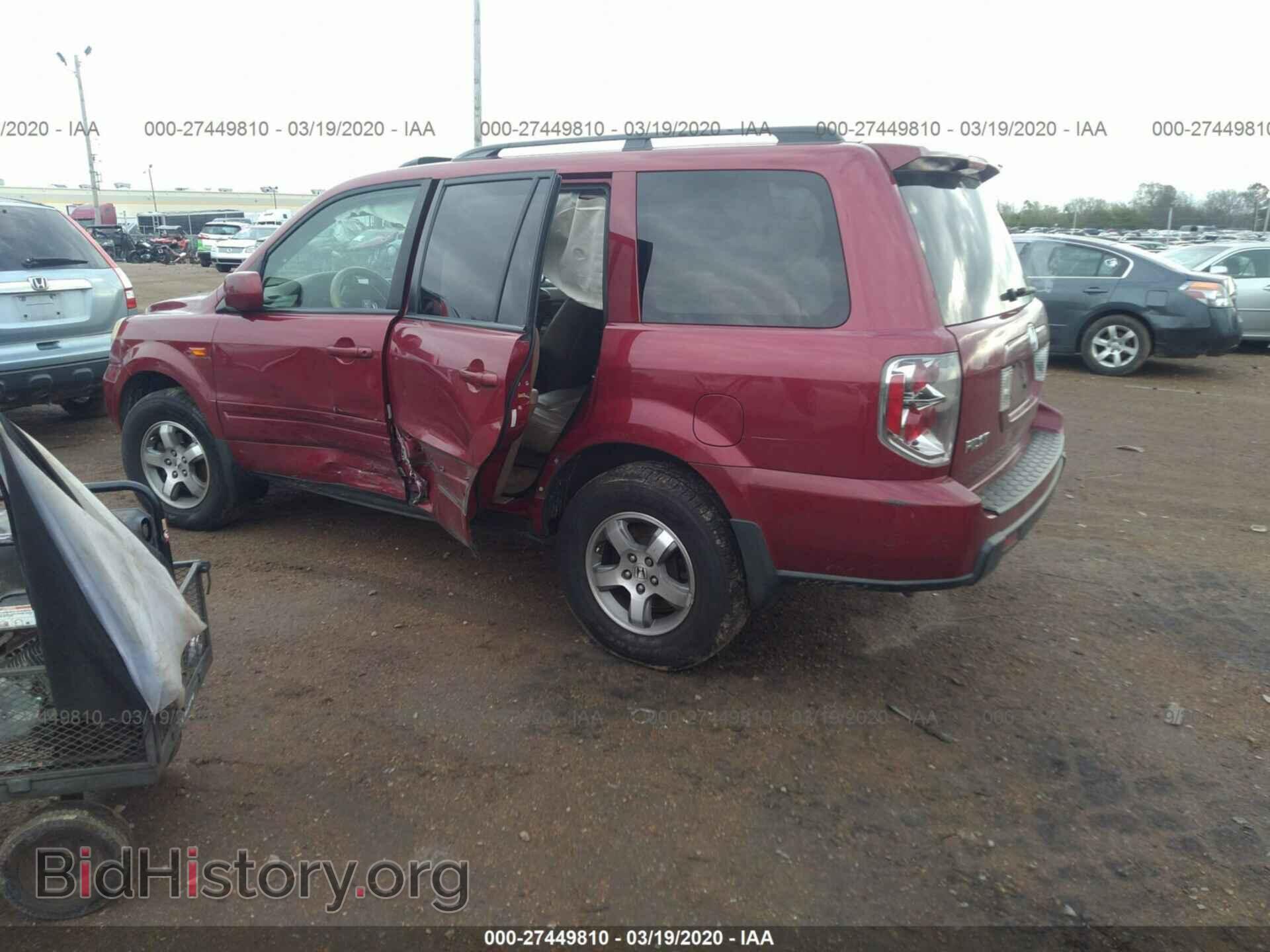 2006 HONDA PILOT - VIN: 5FNYF28686B014261 - Photo 3