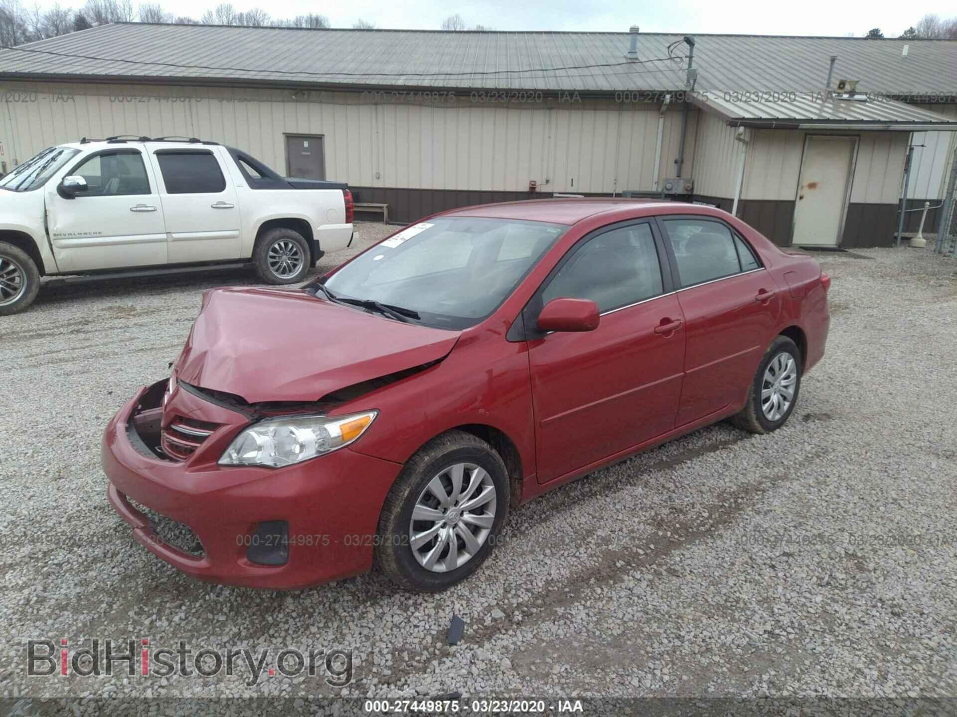 2013 TOYOTA COROLLA - VIN: 5YFBU4EE5DP171508 - Фото 2
