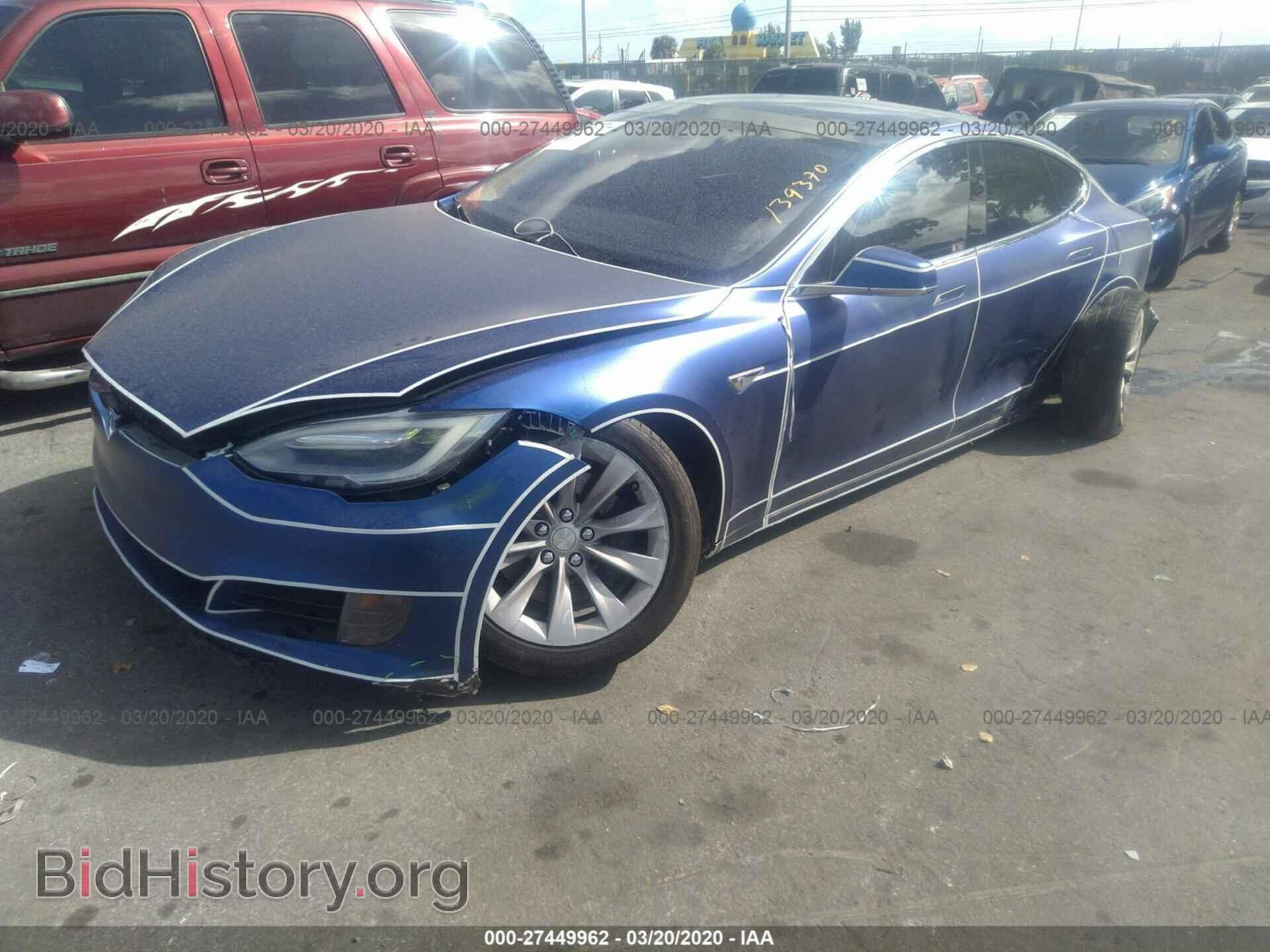 2016 TESLA MODEL S - VIN: 5YJSA1E11GF139370 - Фото 2