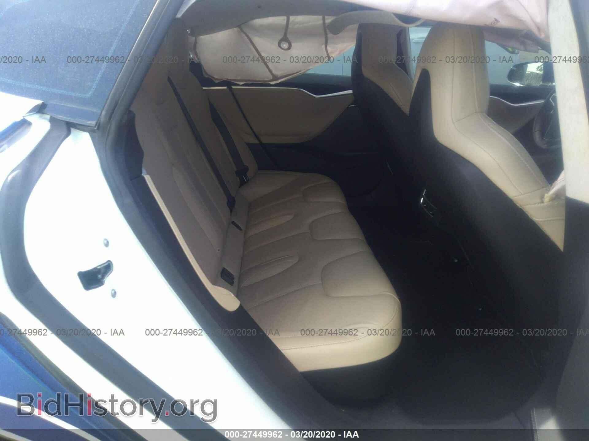 2016 TESLA MODEL S - VIN: 5YJSA1E11GF139370 - Фото 8