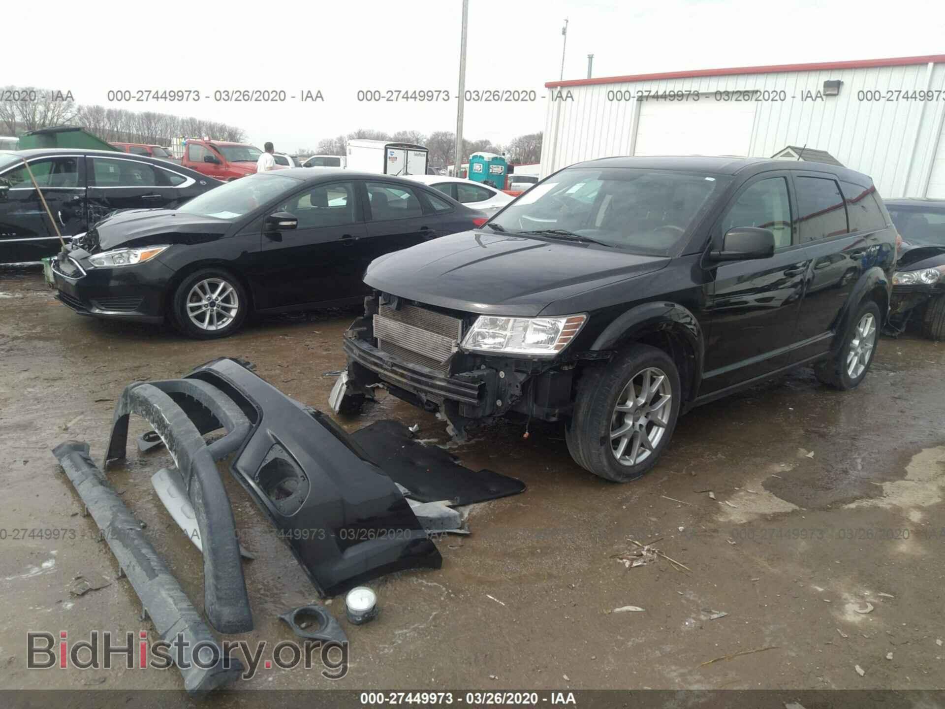2011 DODGE JOURNEY - VIN: 3D4PG7FG9BT544576 - Фото 2
