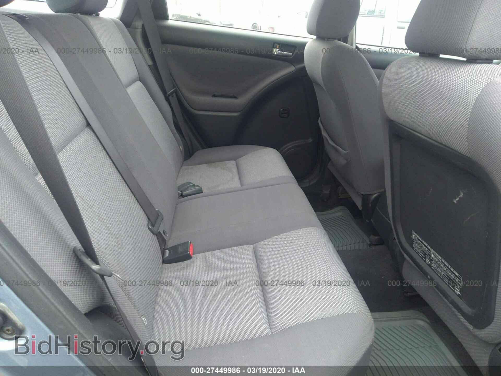 2003 TOYOTA COROLLA MATRIX - VIN: 2T1KR32E23C077956 - Фото 8