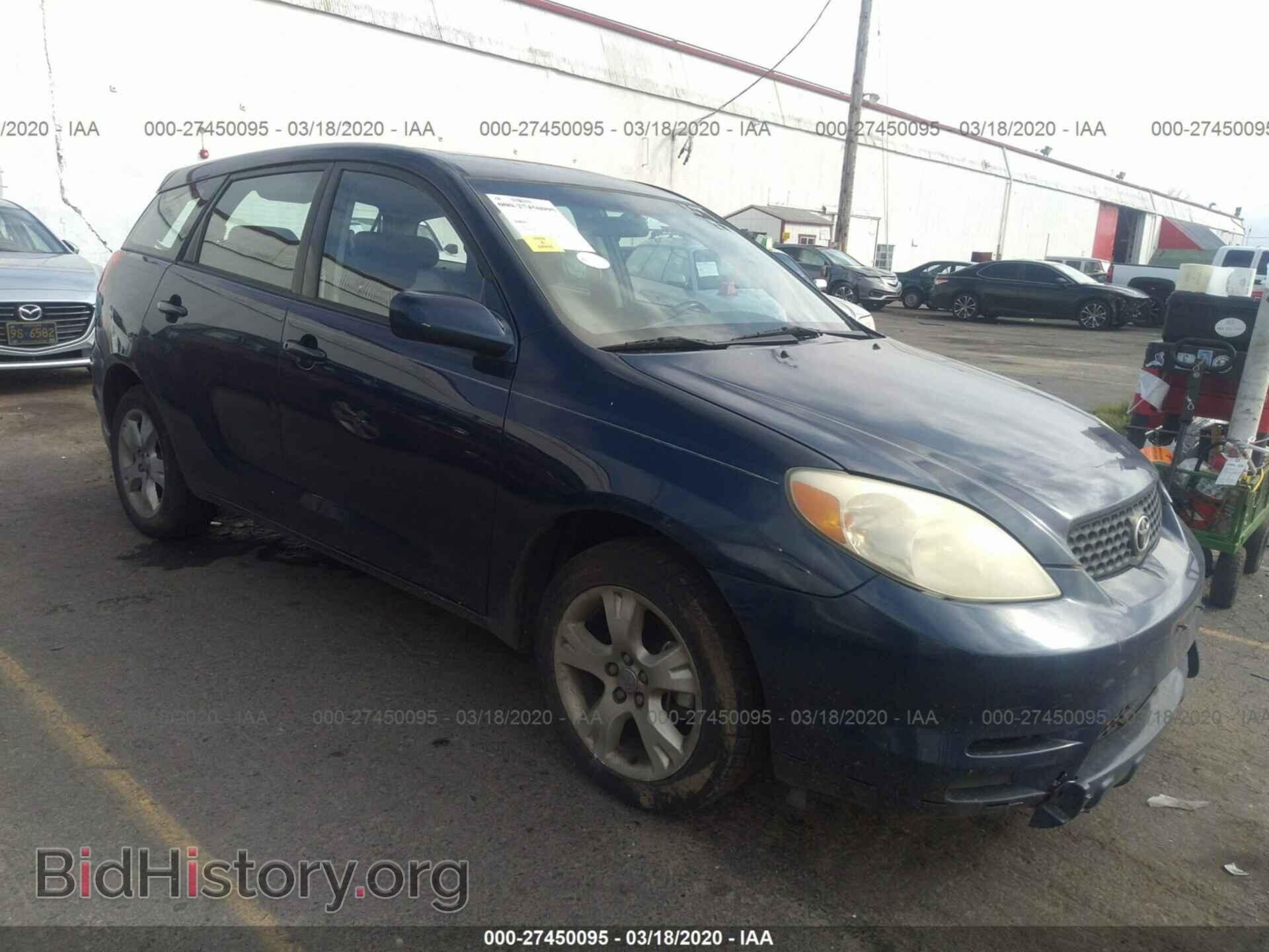 Photo 2T1KR32E34C234525 - TOYOTA COROLLA MATRIX 2004