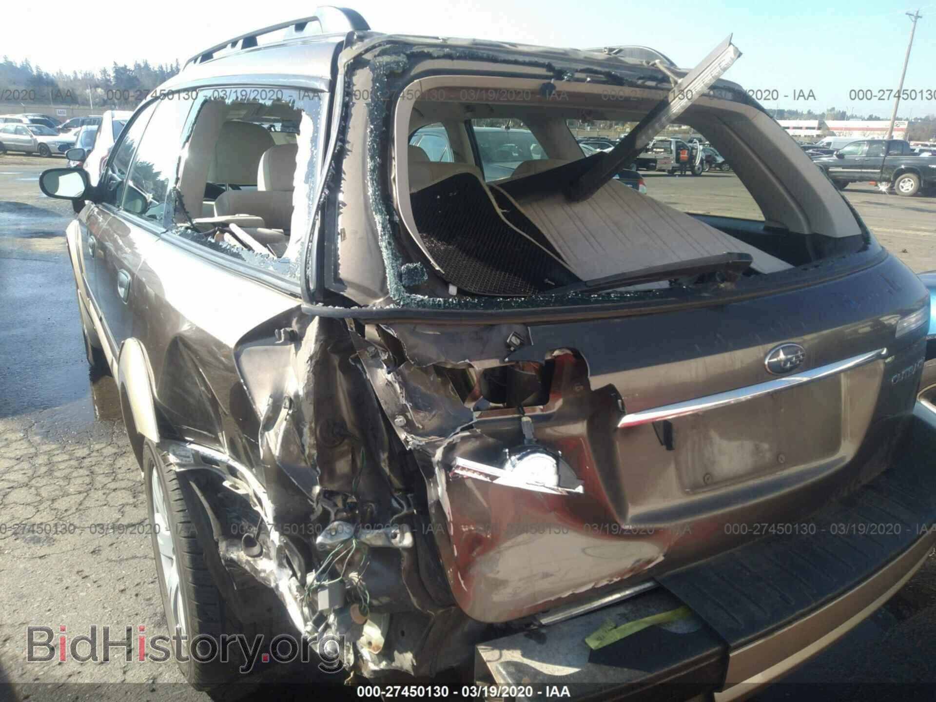 2008 SUBARU OUTBACK - VIN: 4S4BP60C687354041 - Фото 6