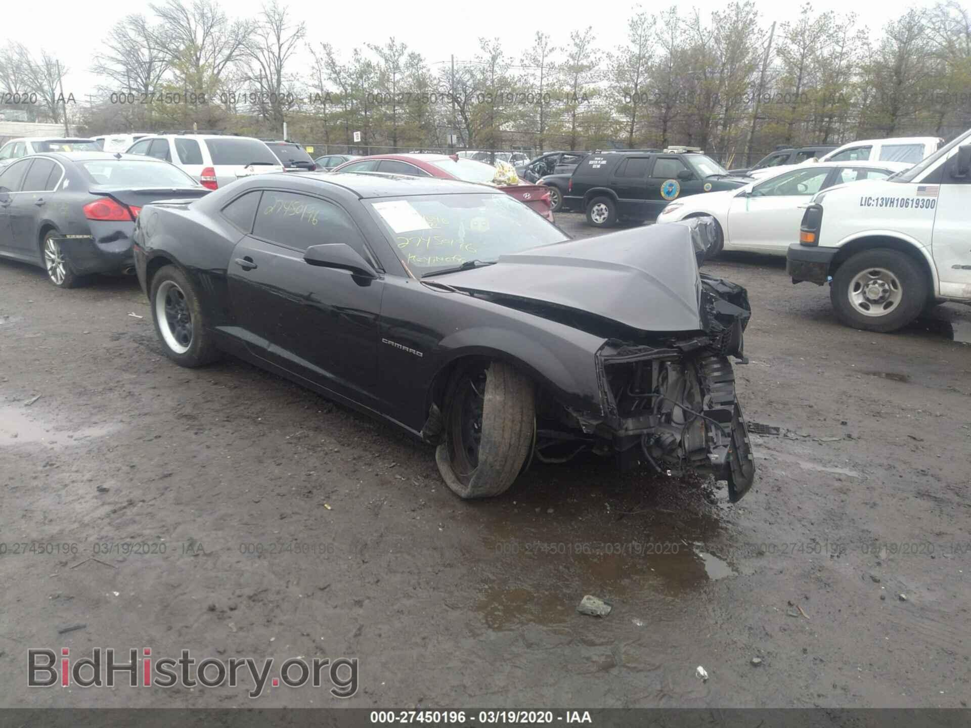 Photo 2G1FA1E38D9232012 - CHEVROLET CAMARO 2013