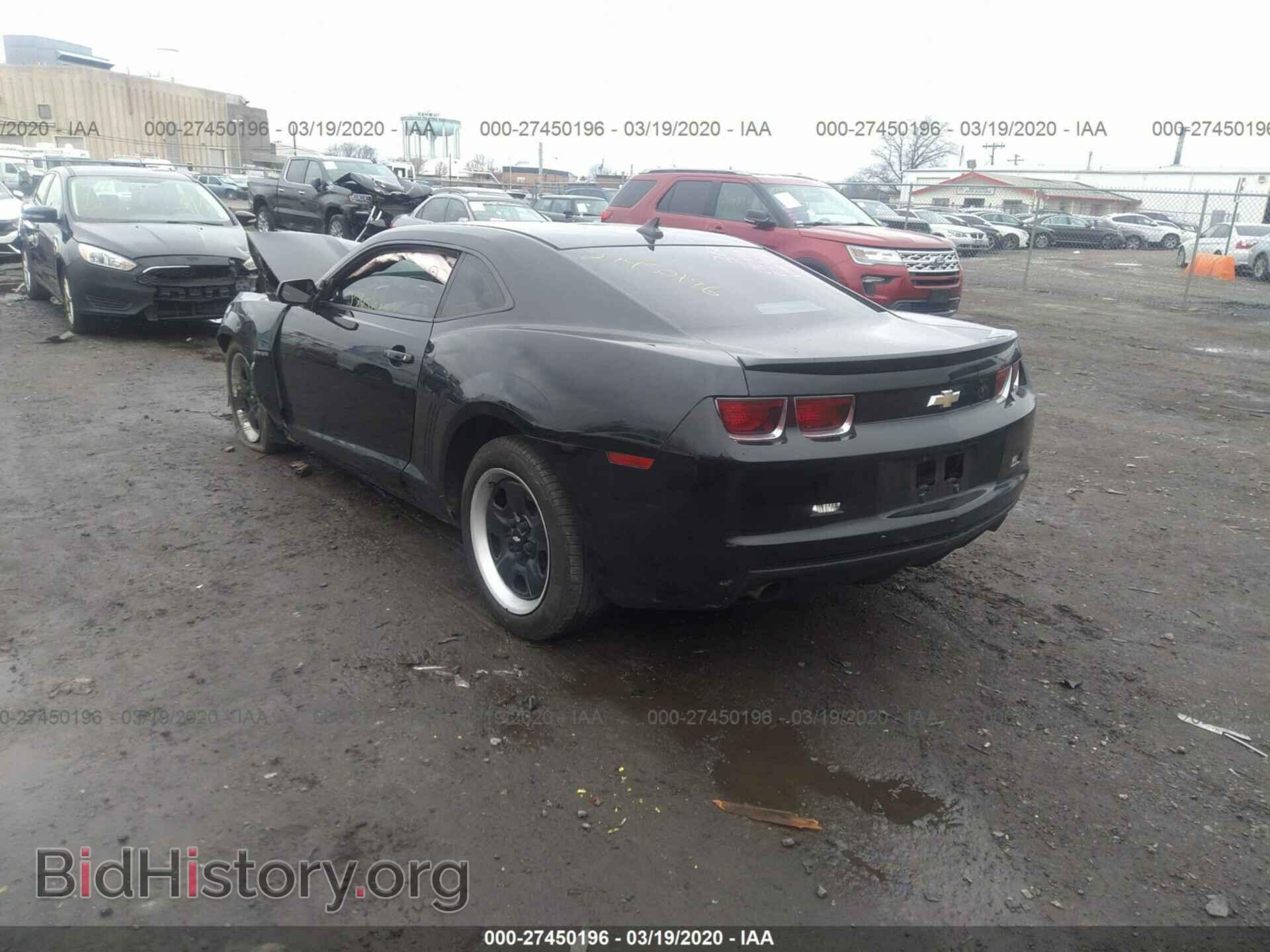 2013 CHEVROLET CAMARO - VIN: 2G1FA1E38D9232012 - Photo 2