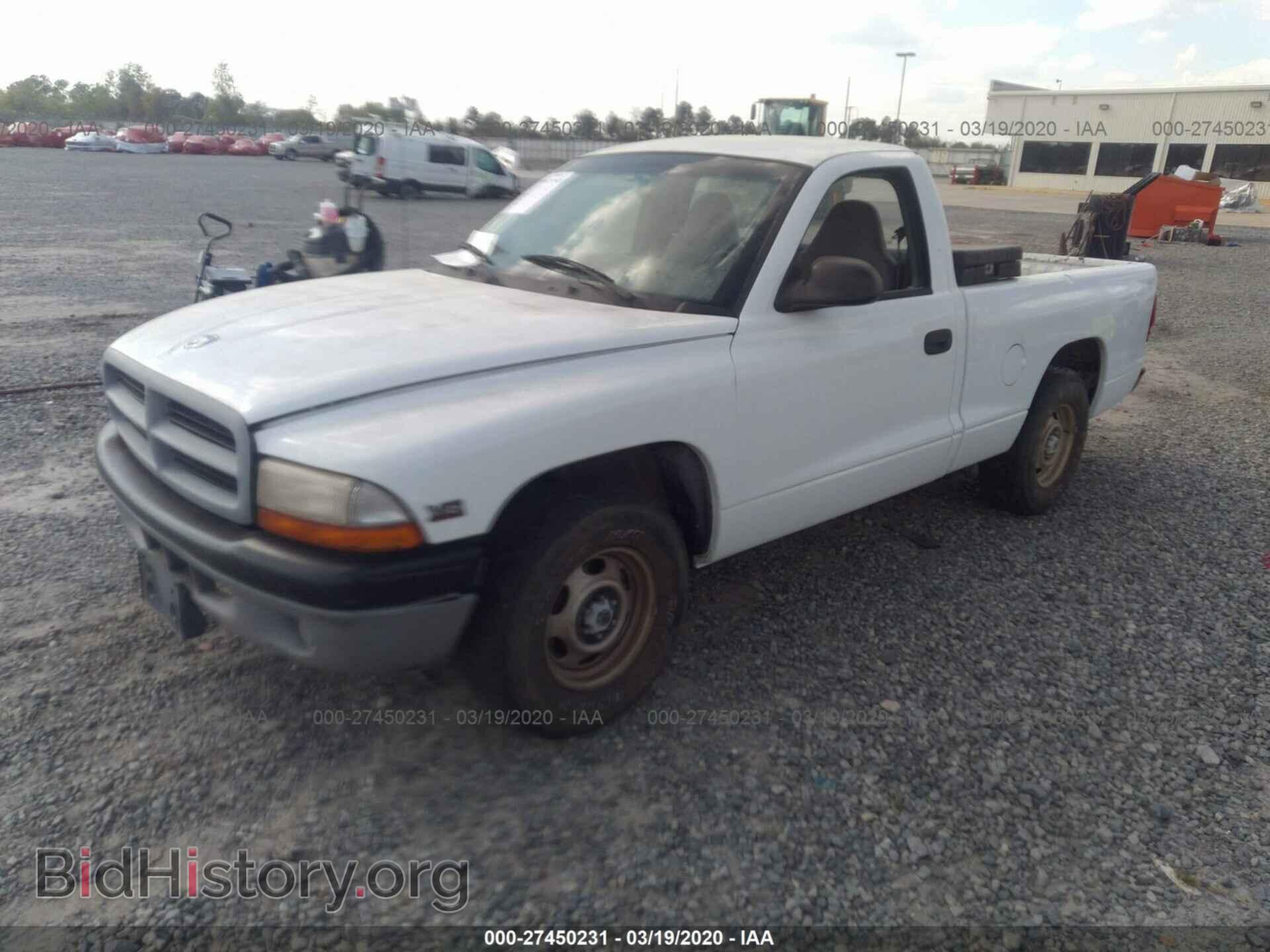 2000 DODGE DAKOTA - VIN: 1B7GL26X9YS606709 - Фото 2