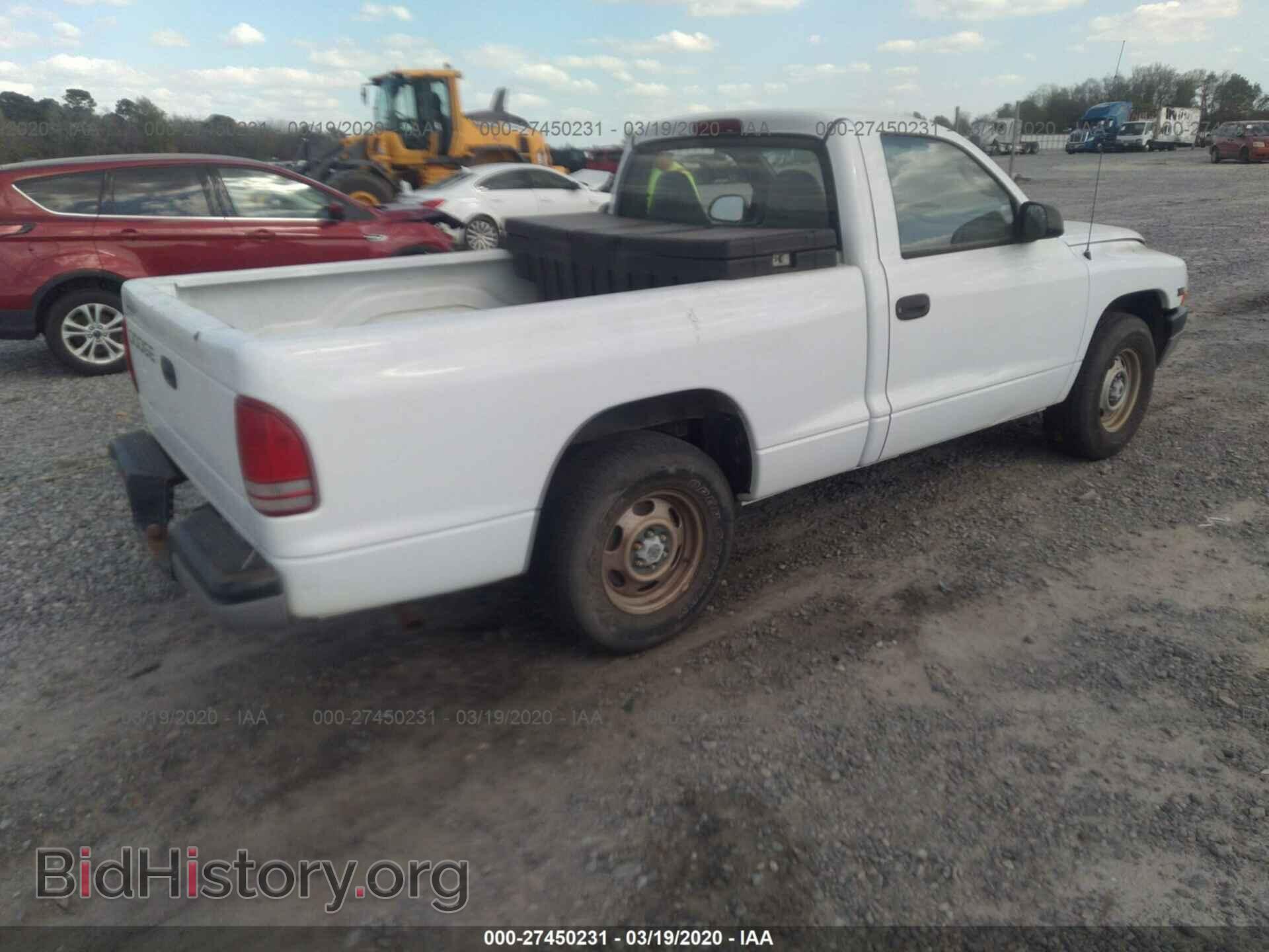 2000 DODGE DAKOTA - VIN: 1B7GL26X9YS606709 - Фото 4