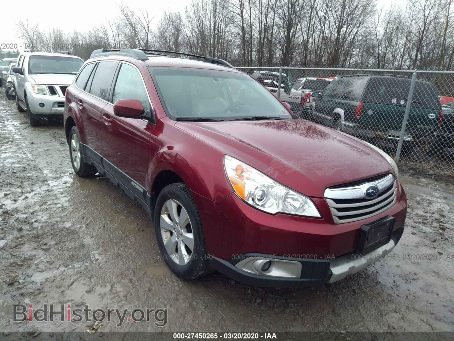 Фотография 4S4BRBKC7B3390495 - SUBARU OUTBACK 2011