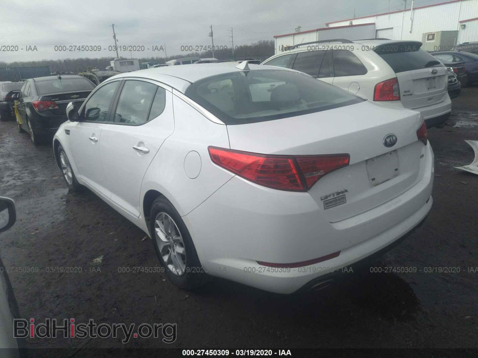 2013 KIA OPTIMA - VIN: KNAGM4A76D5402701 - Фото 3