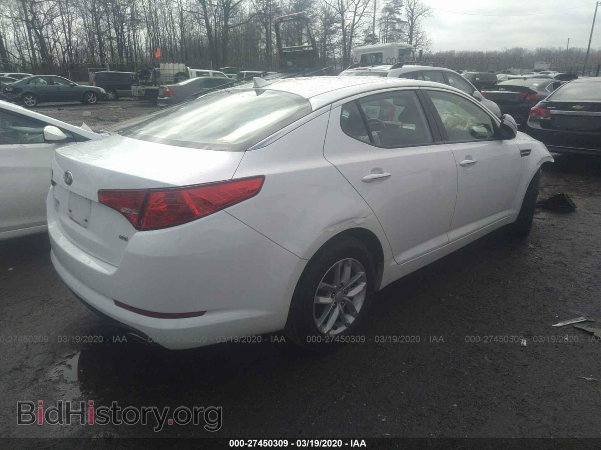 2013 KIA OPTIMA - VIN: KNAGM4A76D5402701 - Фото 4