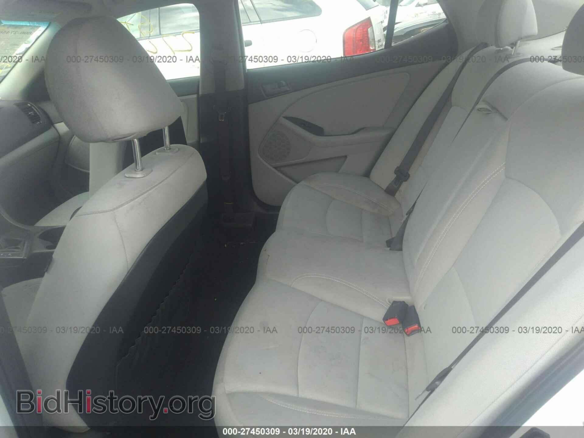 2013 KIA OPTIMA - VIN: KNAGM4A76D5402701 - Фото 8