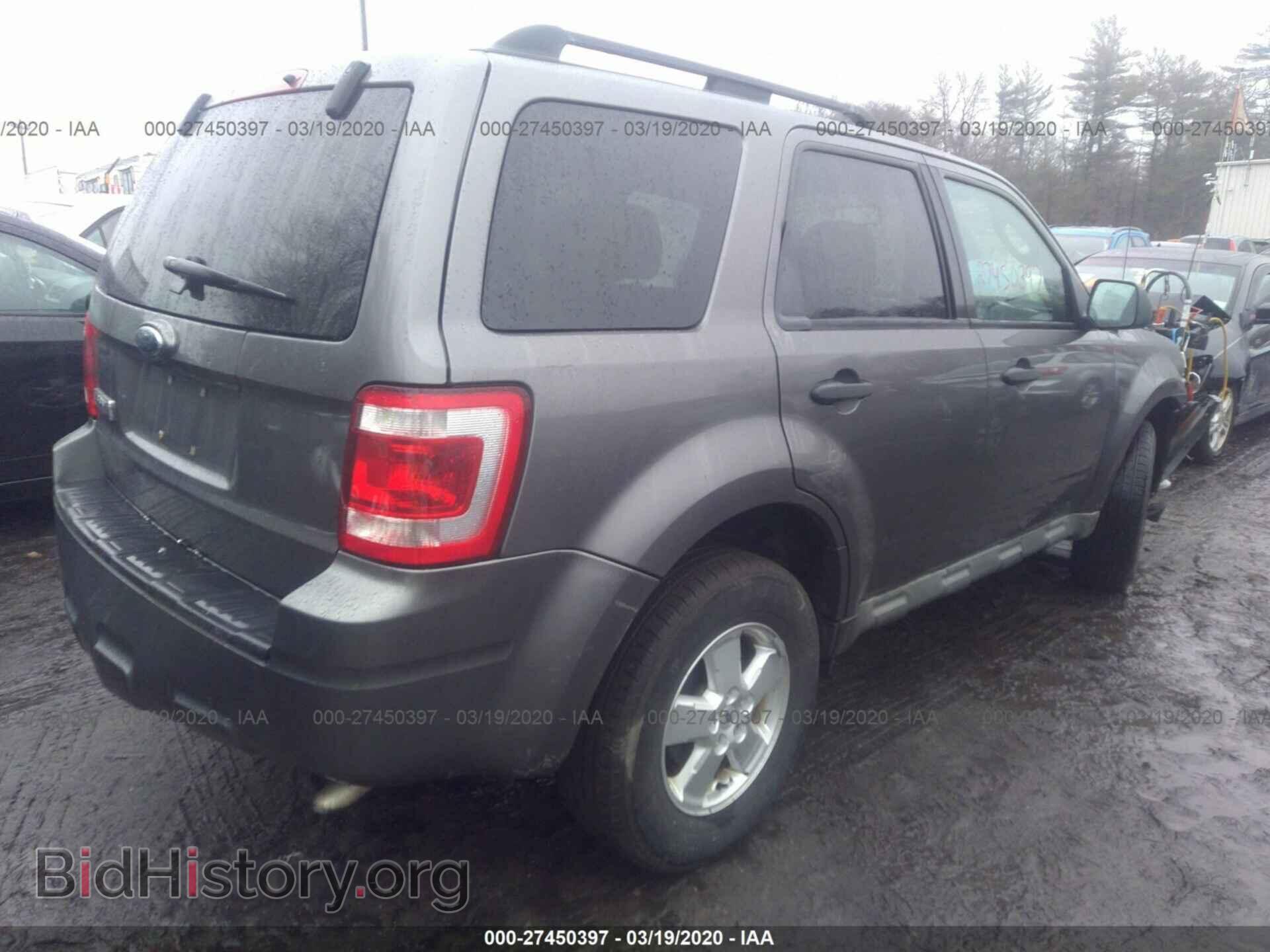 2009 FORD ESCAPE - VIN: 1FMCU03769KB09814 - Фото 4