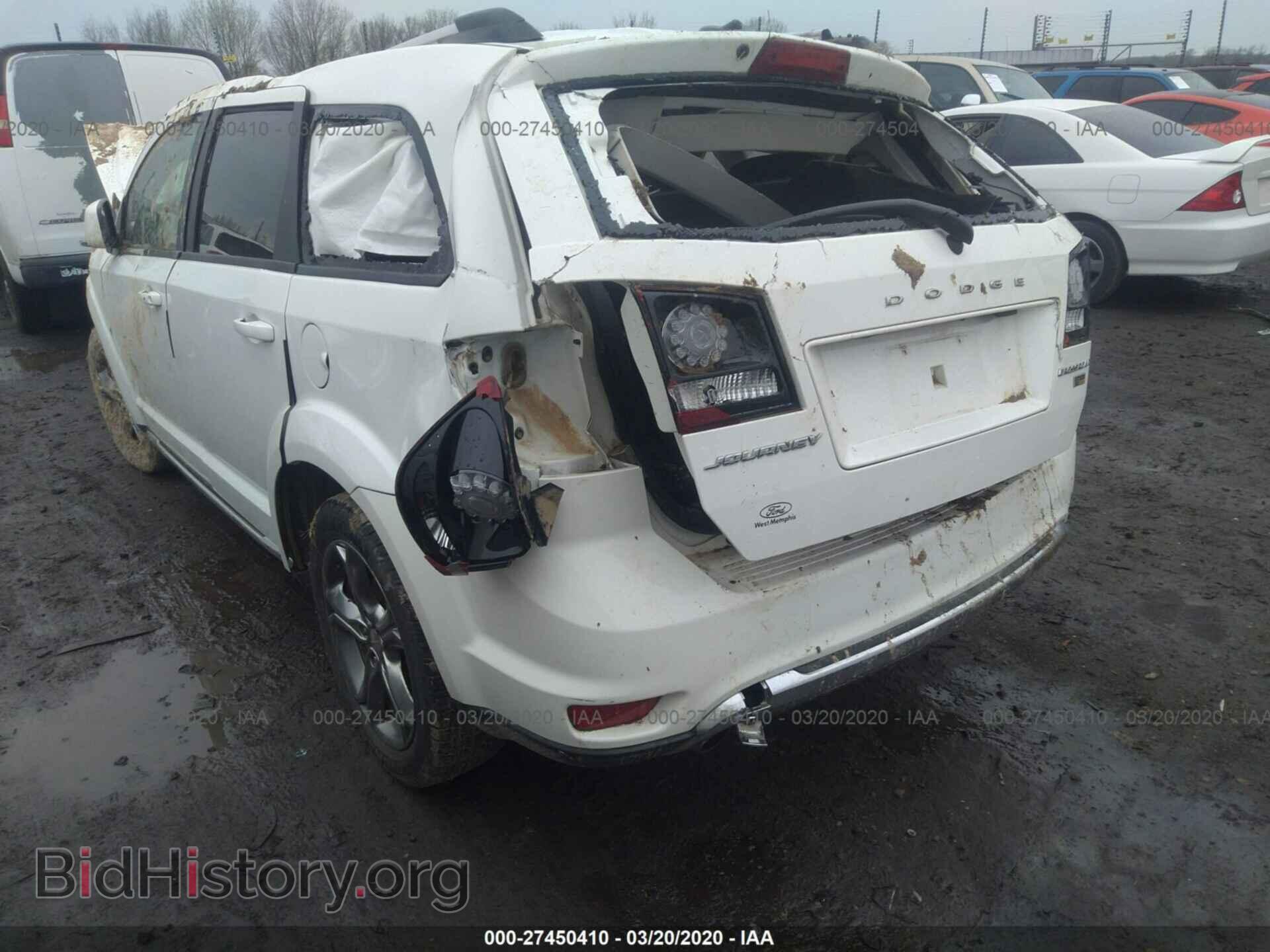 2017 DODGE JOURNEY - VIN: 3C4PDCGG0HT553947 - Фото 3