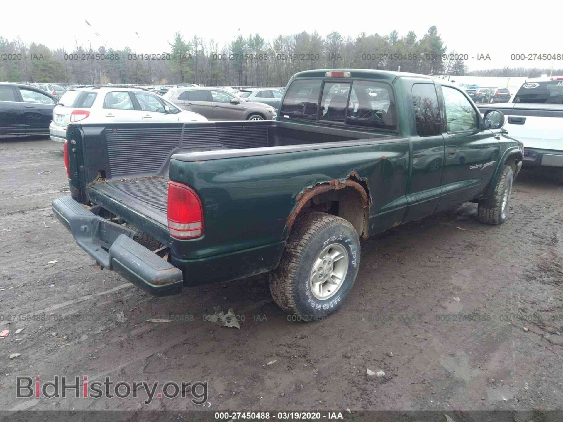 2000 DODGE DAKOTA - VIN: 1B7GG22N3YS538500 - Фото 4