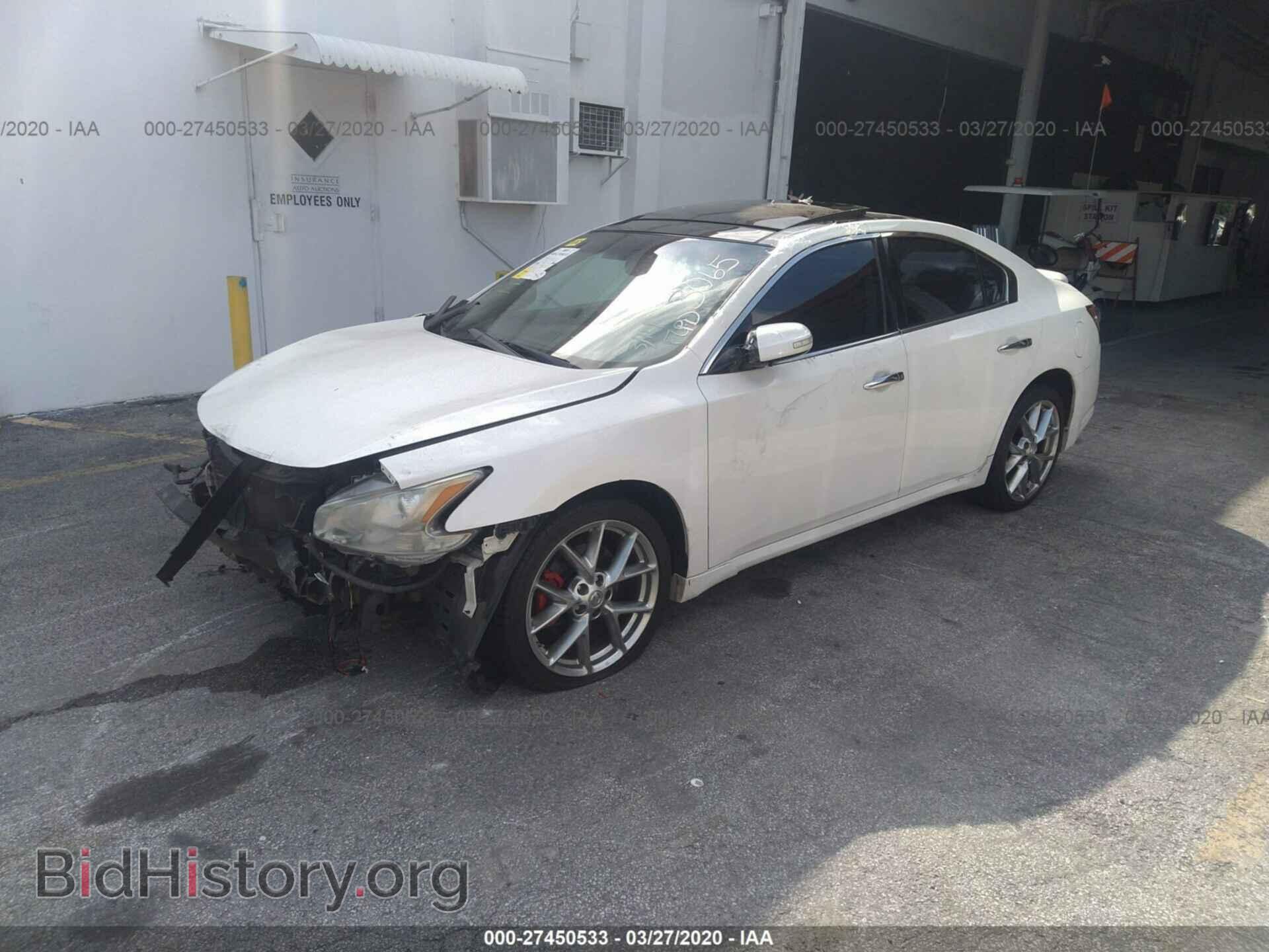 2011 NISSAN MAXIMA - VIN: 1N4AA5AP7BC803065 - Фото 2