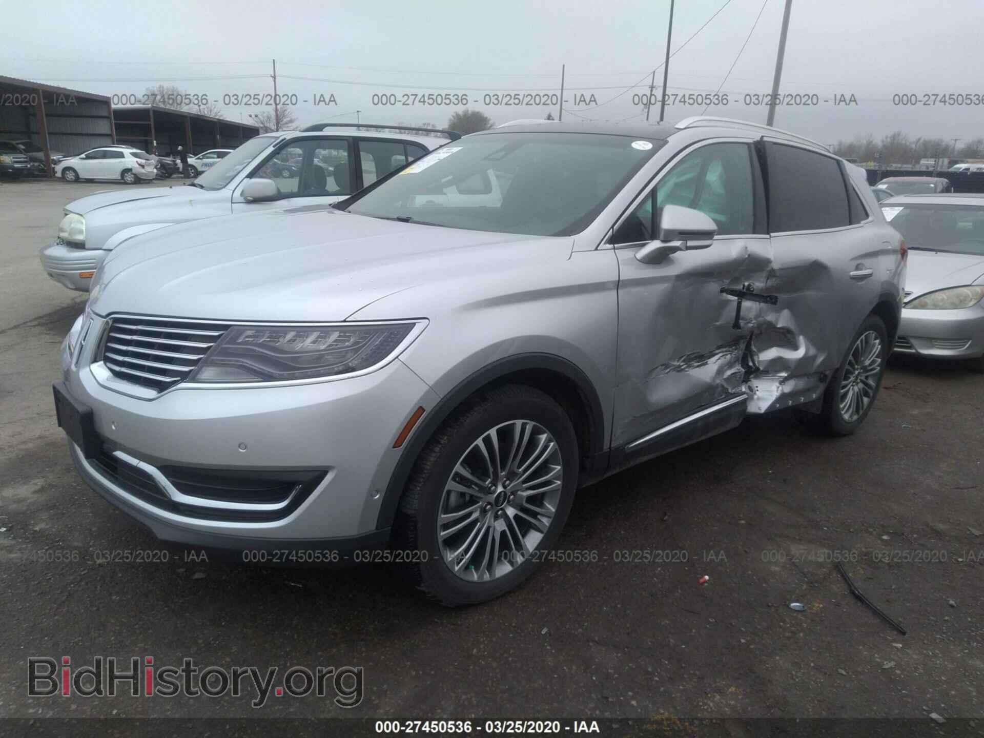2016 LINCOLN MKX - VIN: 2LMPJ6LR2GBL42566 - Фото 2
