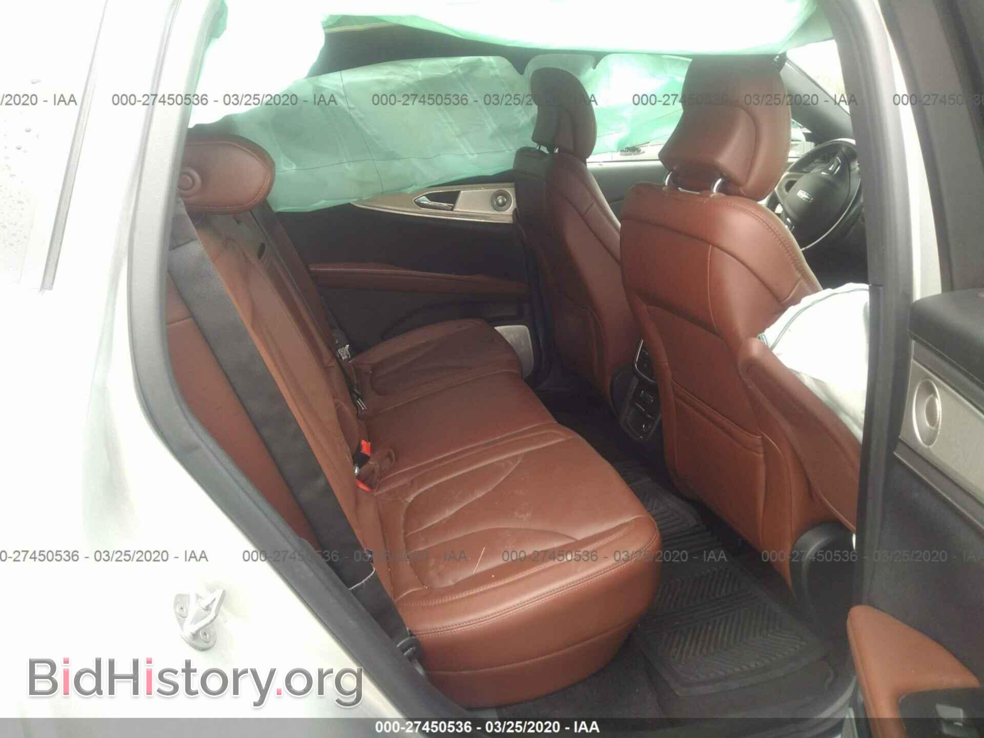 2016 LINCOLN MKX - VIN: 2LMPJ6LR2GBL42566 - Фото 8