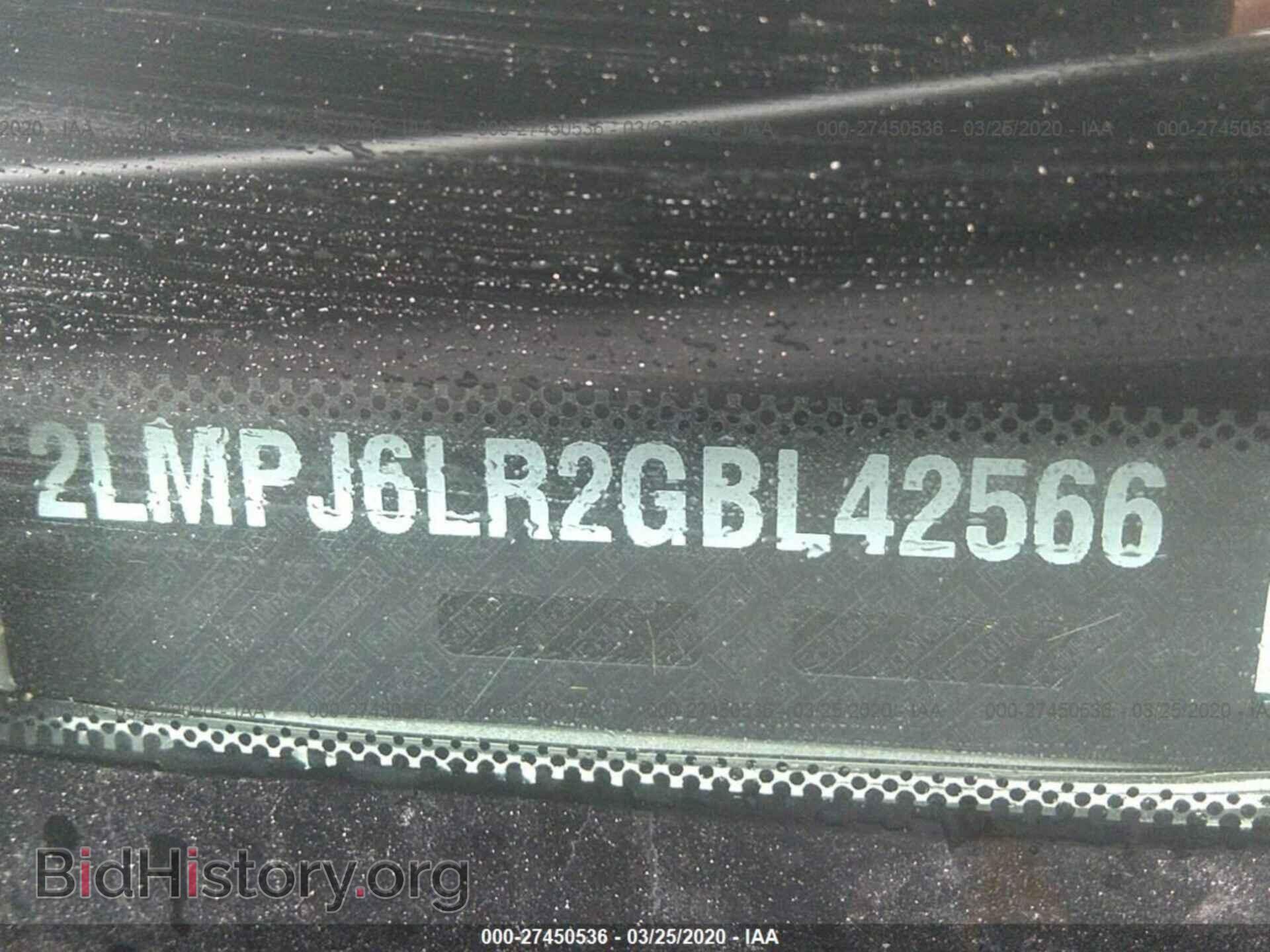 2016 LINCOLN MKX - VIN: 2LMPJ6LR2GBL42566 - Фото 9