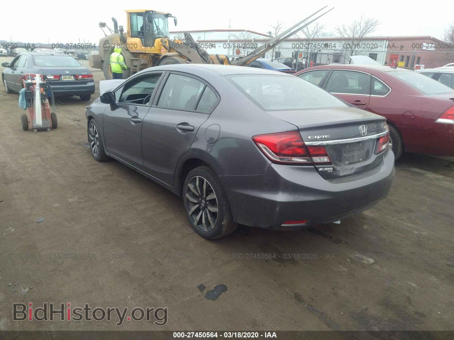 2014 HONDA CIVIC - VIN: 19XFB2F93EE061234 - Фото 3
