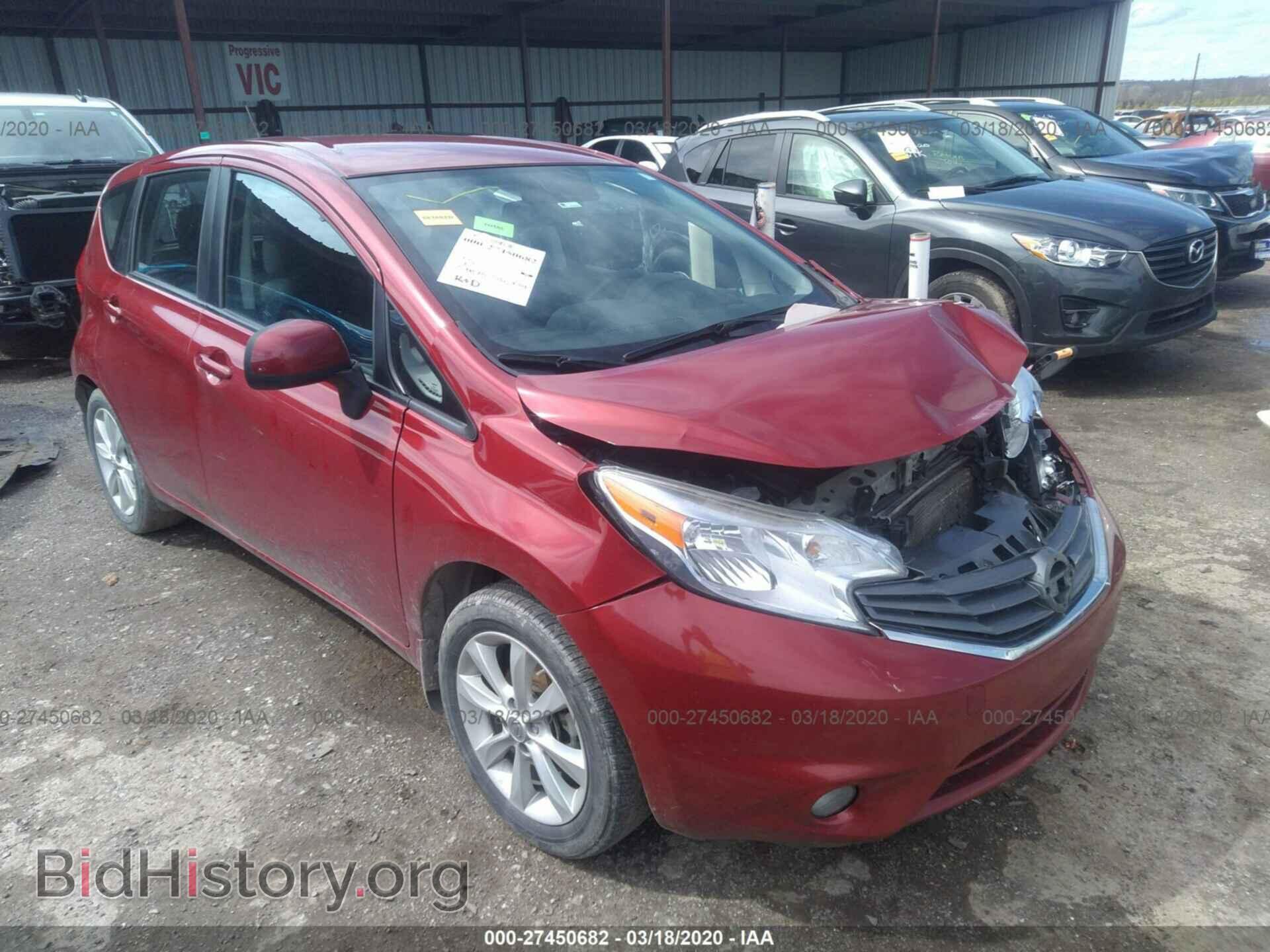 Фотография 3N1CE2CP6EL363161 - NISSAN VERSA NOTE 2014