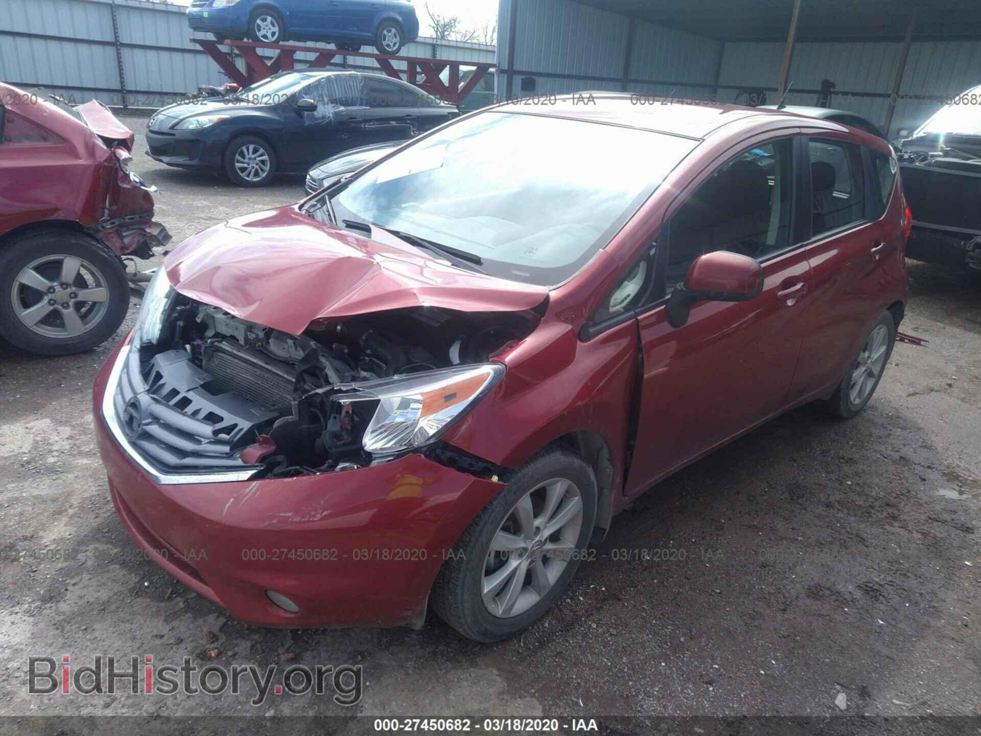 2014 NISSAN VERSA NOTE - VIN: 3N1CE2CP6EL363161 - Фото 2