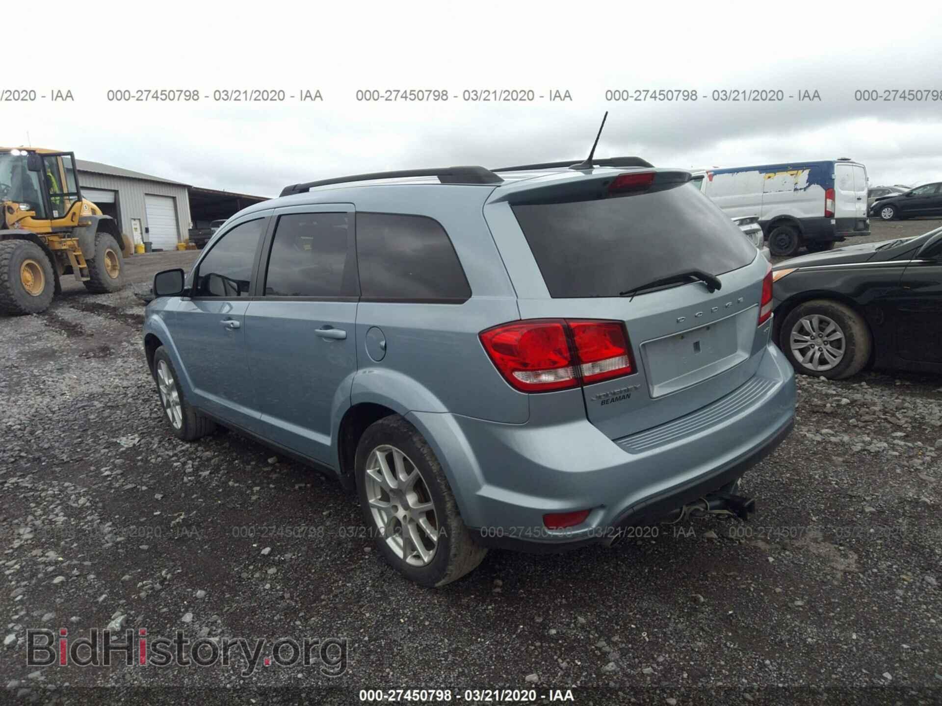 2013 DODGE JOURNEY - VIN: 3C4PDCBG1DT522255 - Фото 3
