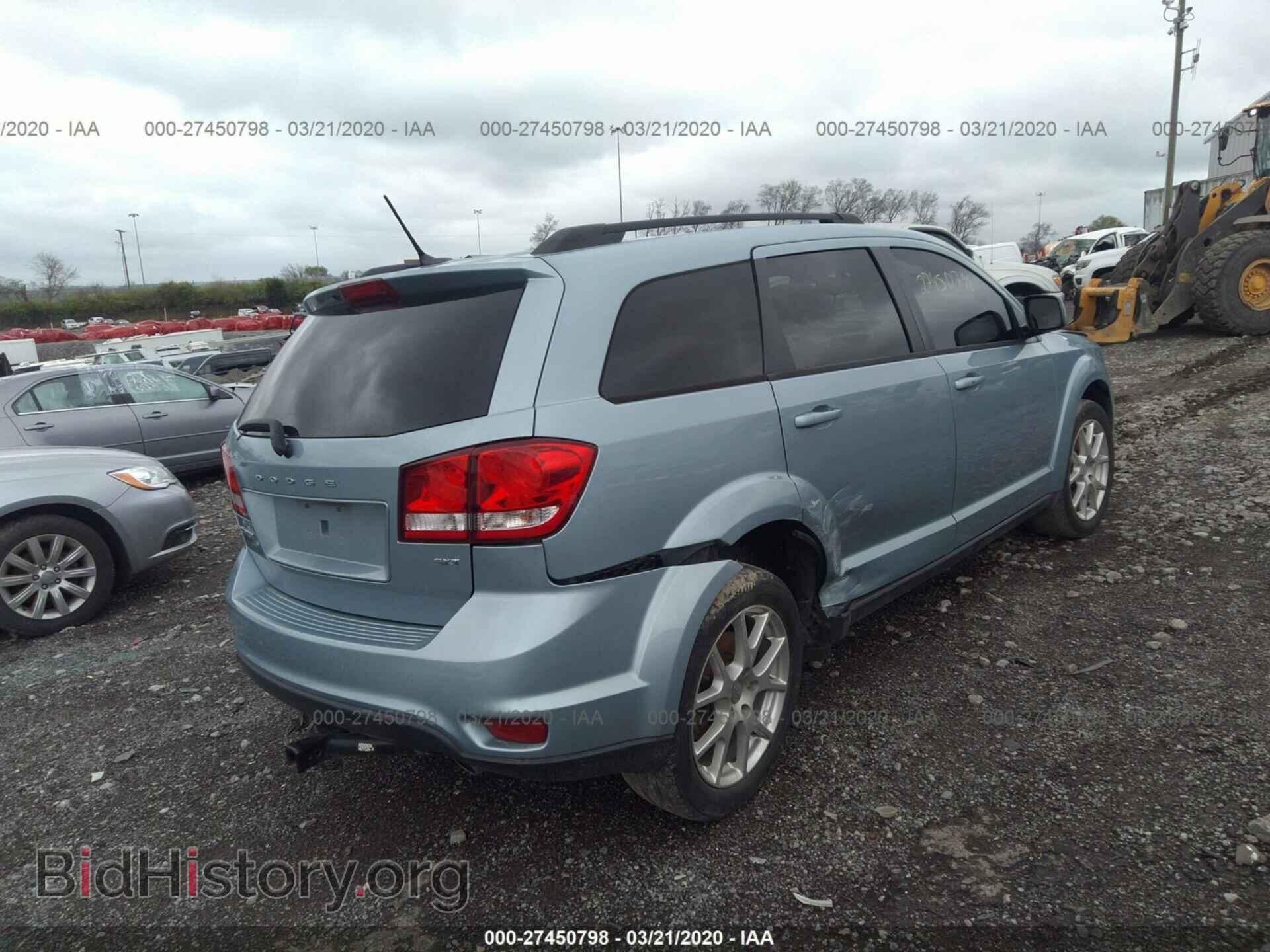2013 DODGE JOURNEY - VIN: 3C4PDCBG1DT522255 - Фото 4