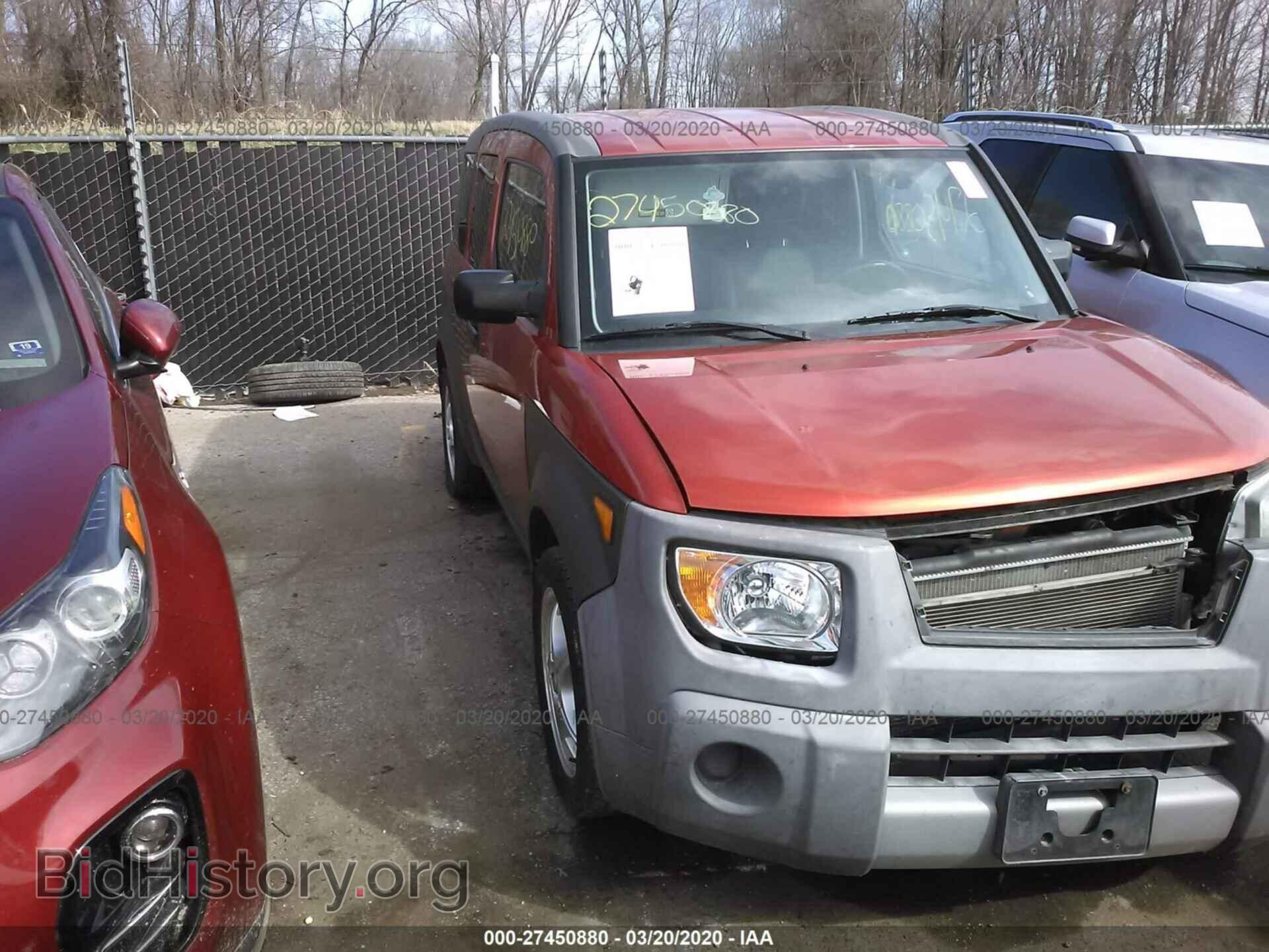 Photo 5J6YH28563L029443 - HONDA ELEMENT 2003